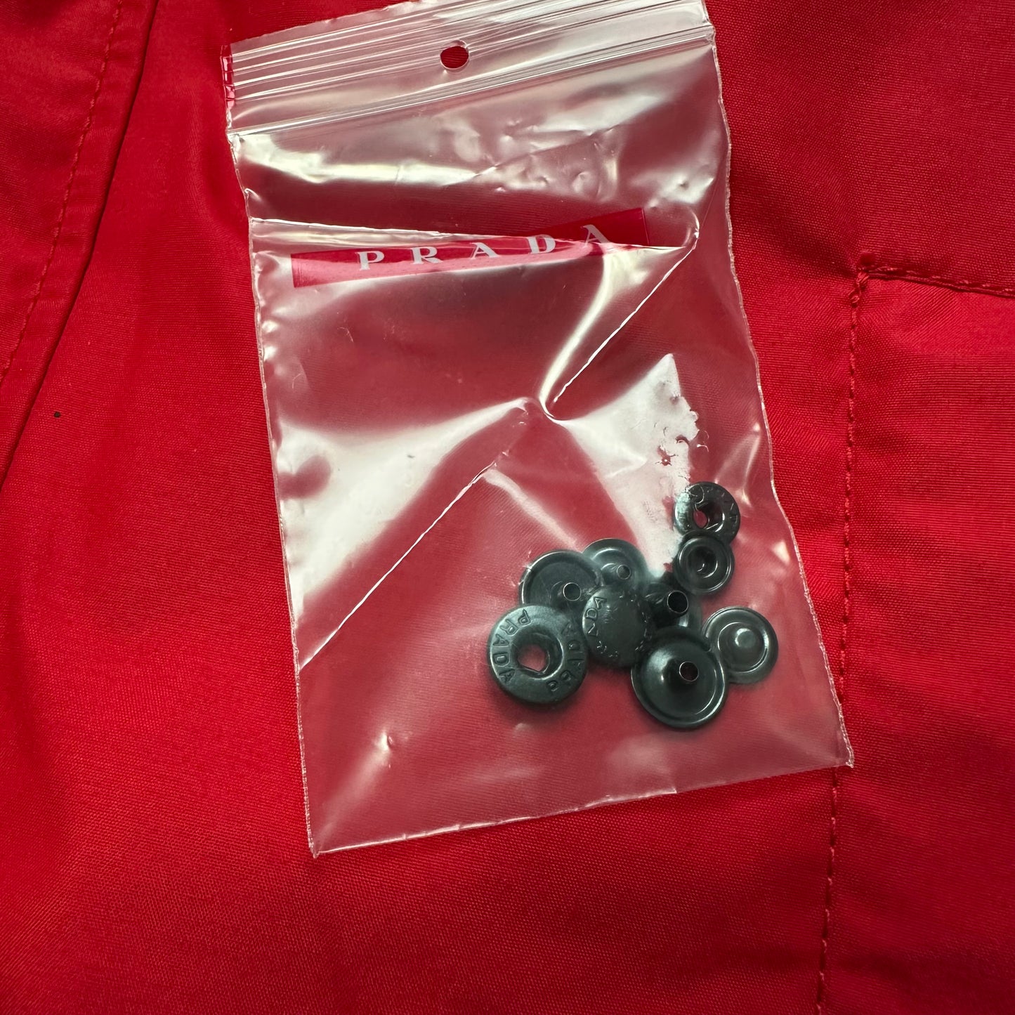 Jacket Prada Sport Gore-Tex Ski Red Grey vintage (M)