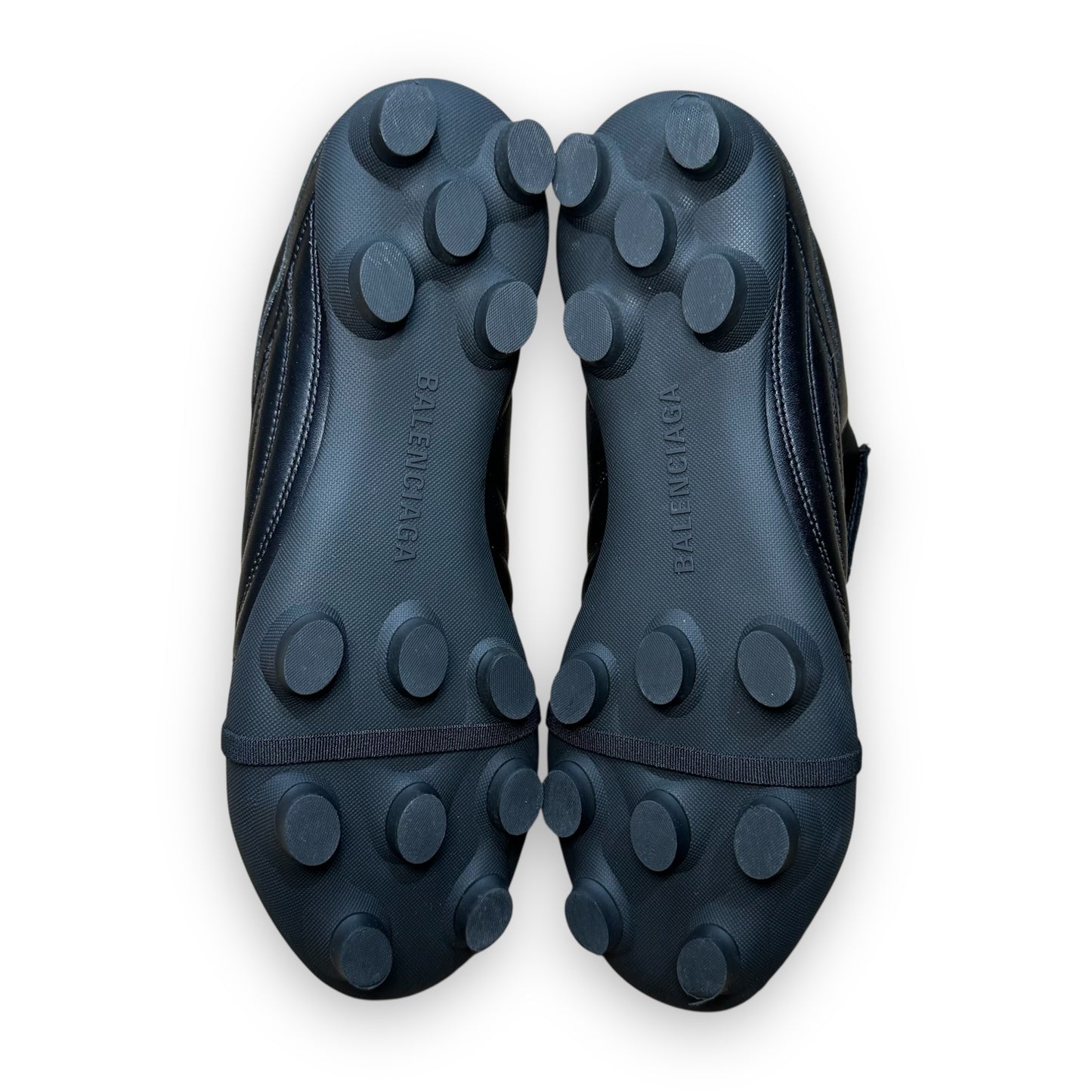 EU44 - US10 - UK9 • Balenciaga Soccer Leather Black