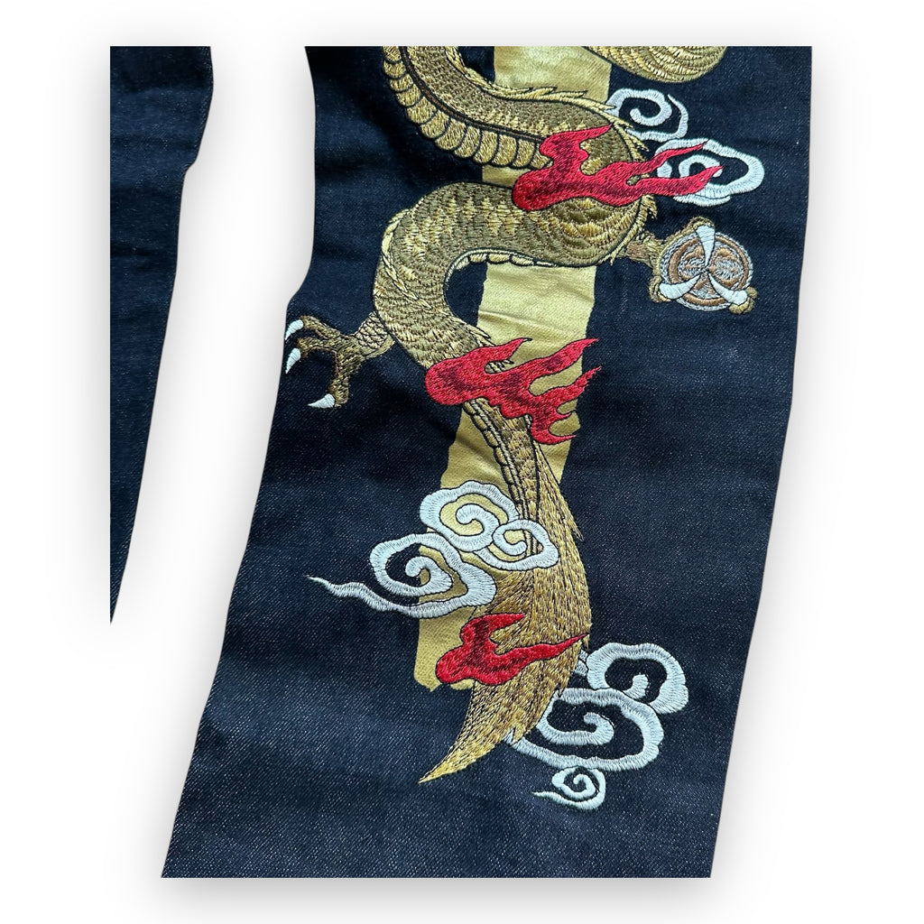 Jeans Evisu Daicock Dragon Gold Lot 2008