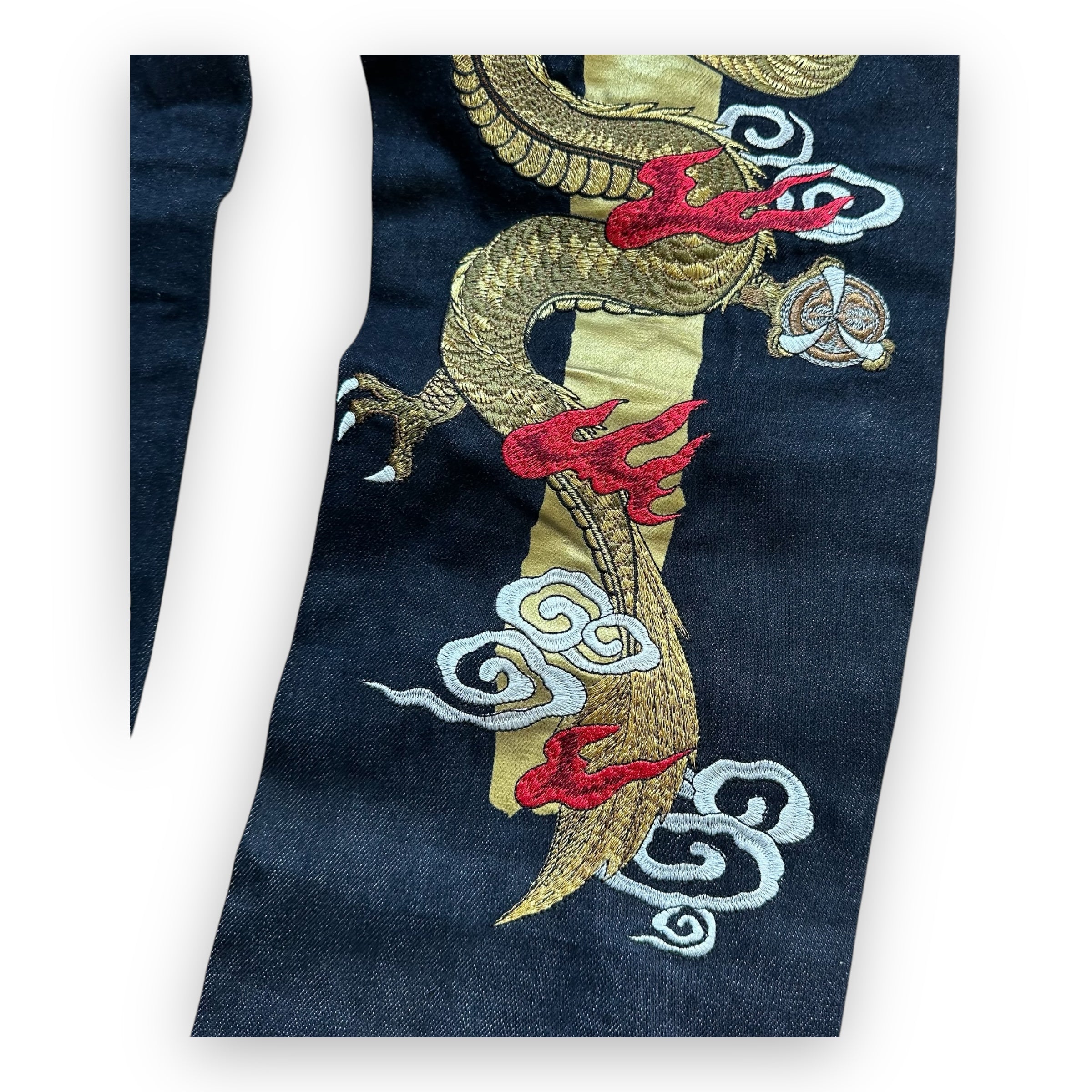 Jeans Evisu Daicock Dragon Gold Lot 2008