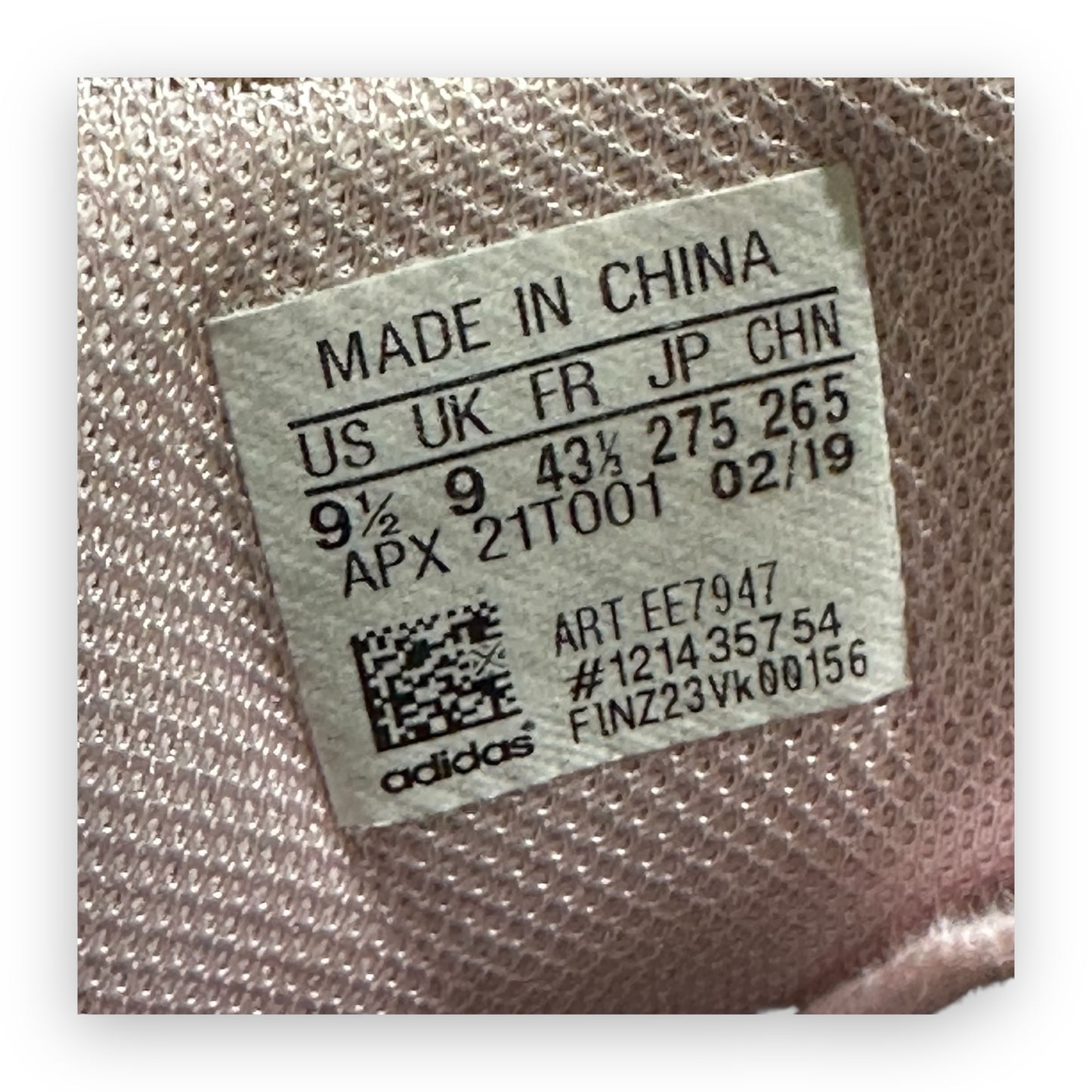 EU43 - US9.5 - UK8.5 • Ozweego Raf Simons Clear Pink Silver Metallic