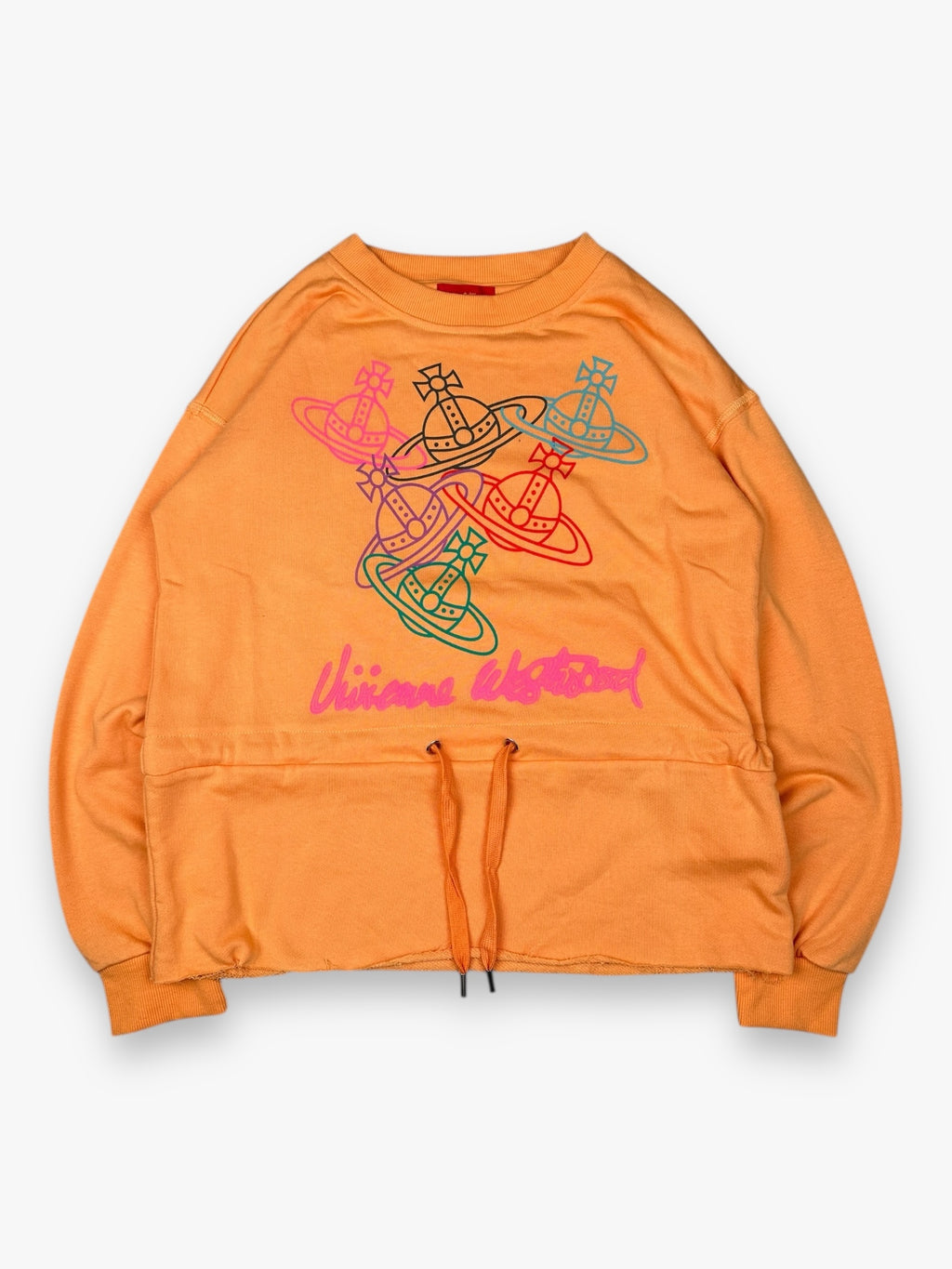 Vivienne Westwood Red Label Laces Crewneck Orange