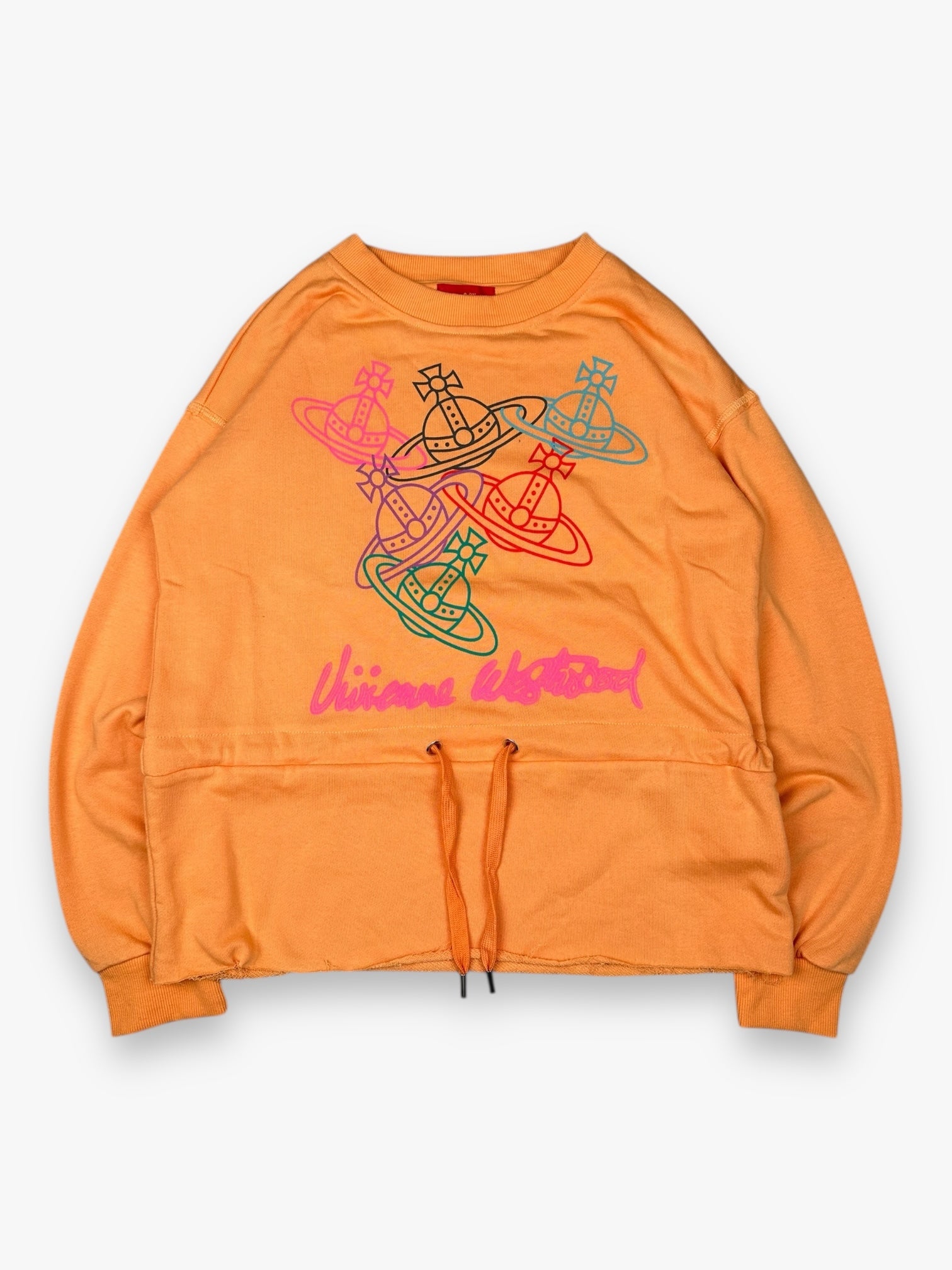 Vivienne Westwood Red Label Laces Crewneck Orange