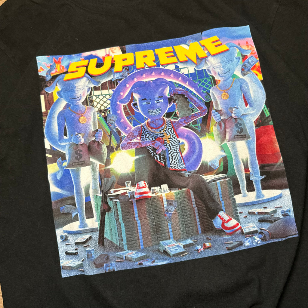 Tee Supreme Richest Black FW21