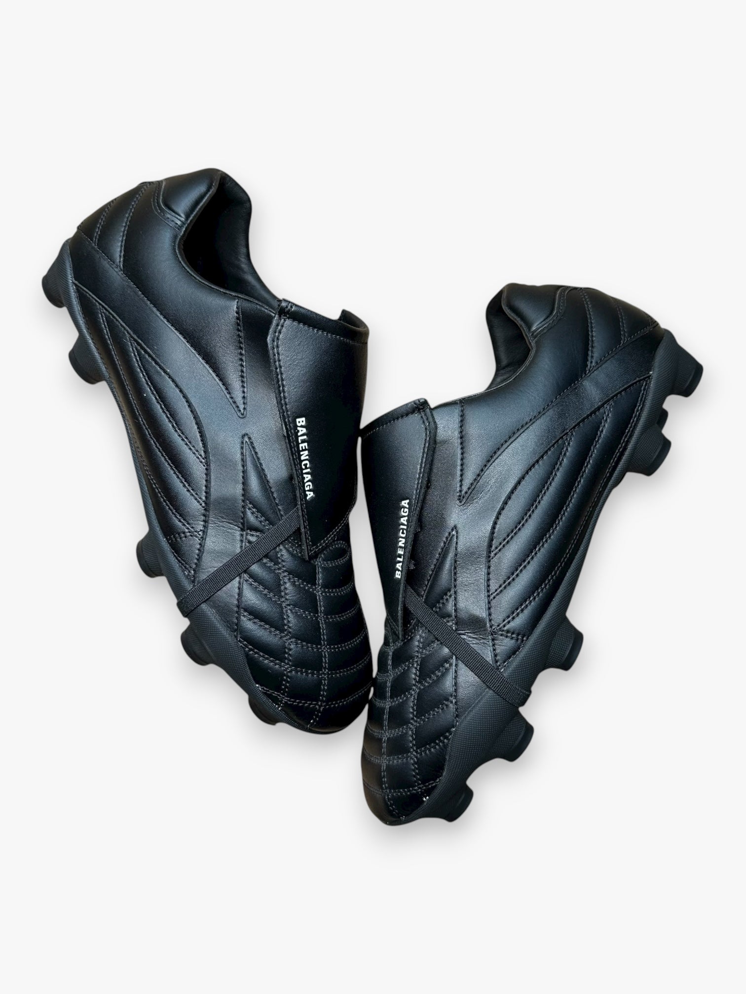 Balenciaga Soccer Leather Black