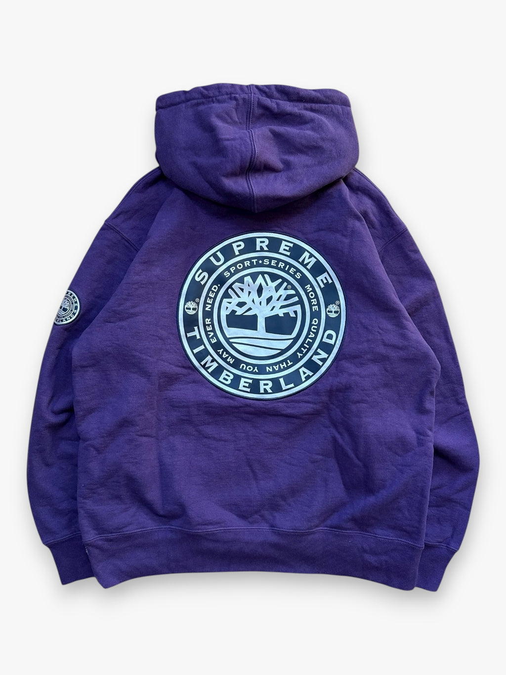 Sweatshirt Hoodie Supreme Timberland Dusty Purple FW21