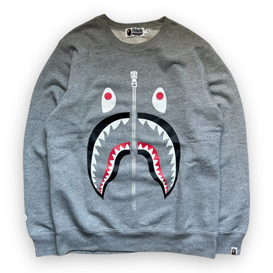 Sweatshirt Crewneck BAPE Shark Grey (M)