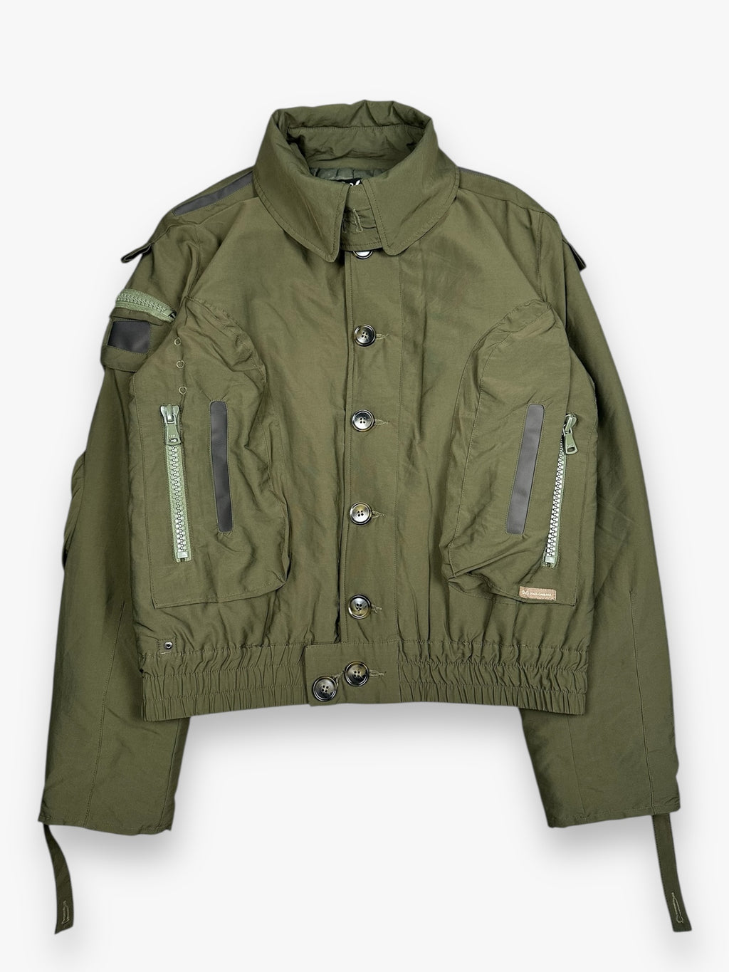Jacket Dolce & Gabbana Aviator Bomber Goggle Olive AW2003