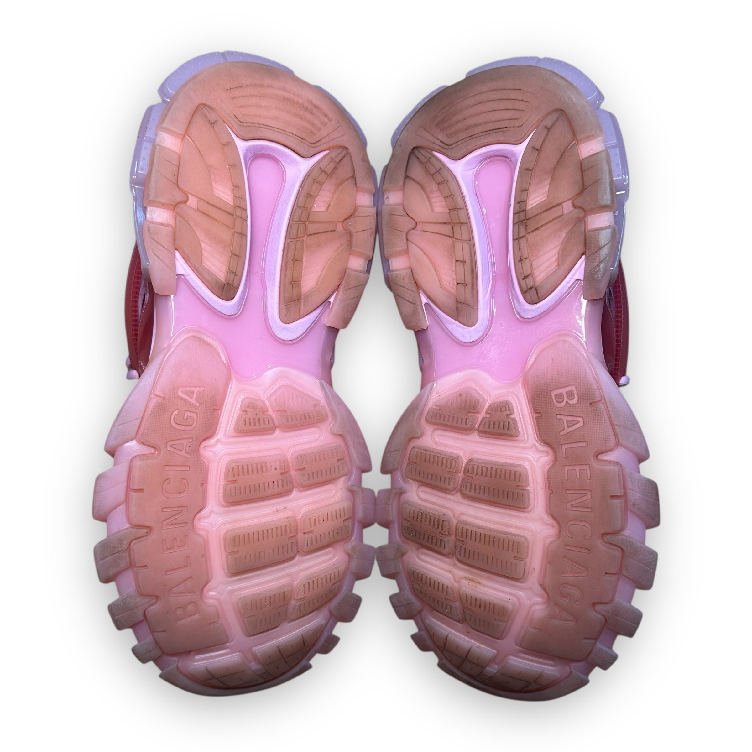 Balenciaga Track Clear Sole Pink