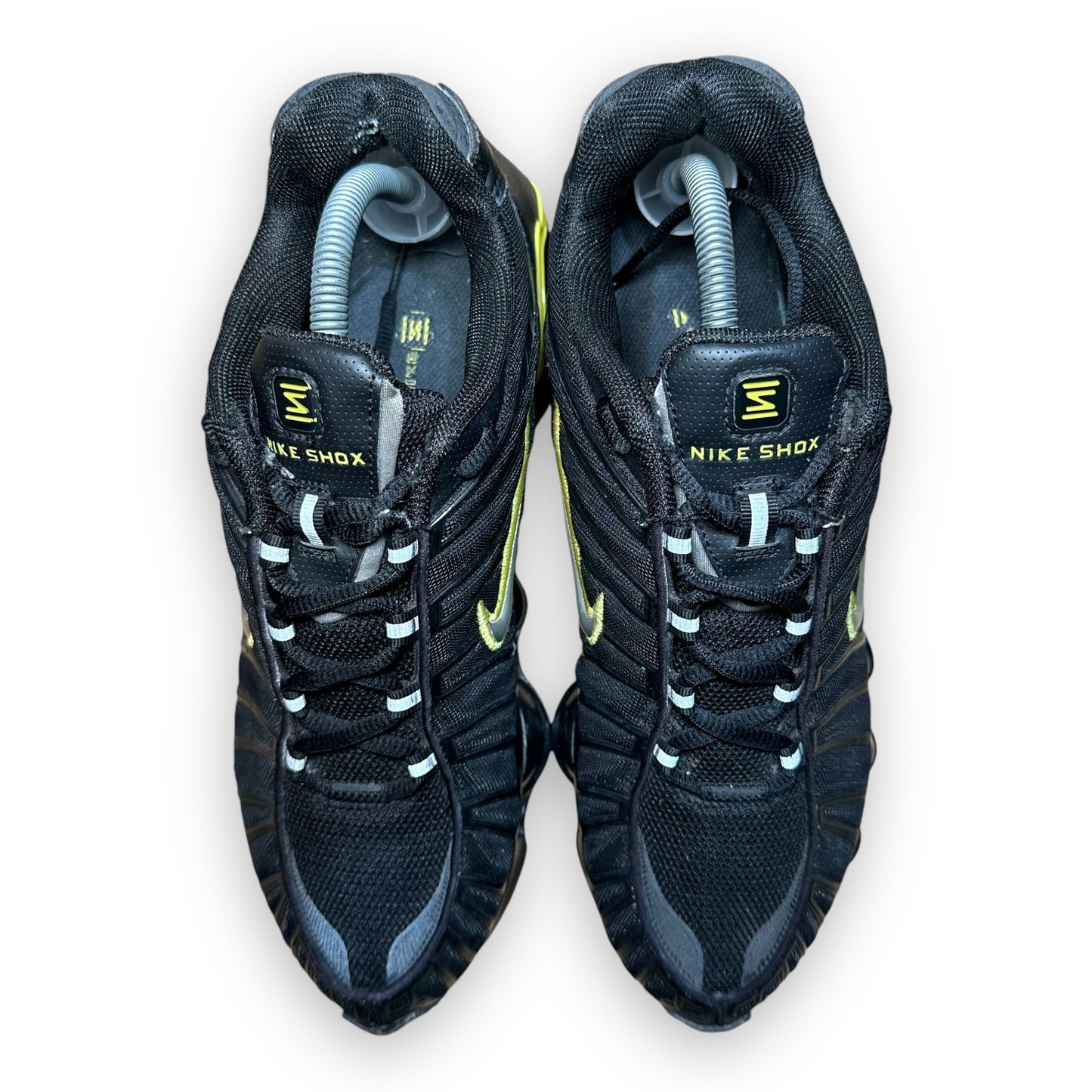 EU44 - US10 - UK9 • Shox TL Black Dynamic Yellow