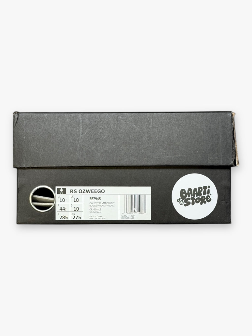 Ozweego Raf Simons Cream Metallic Silver