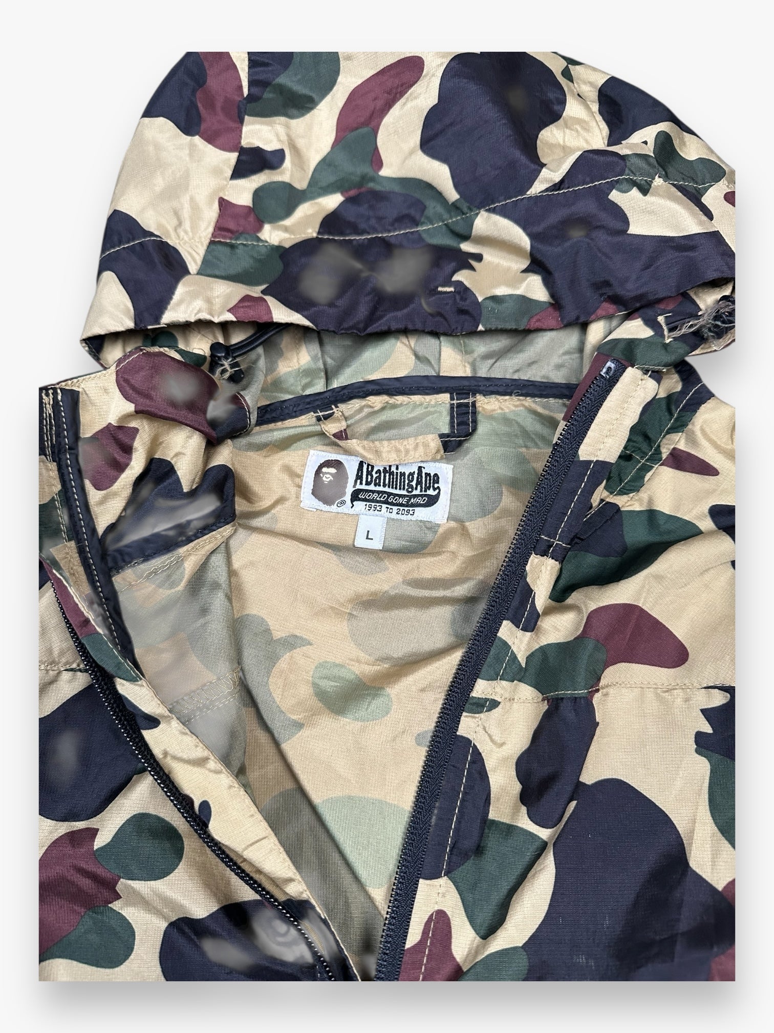 BAPE Light Jacket 1st Camo