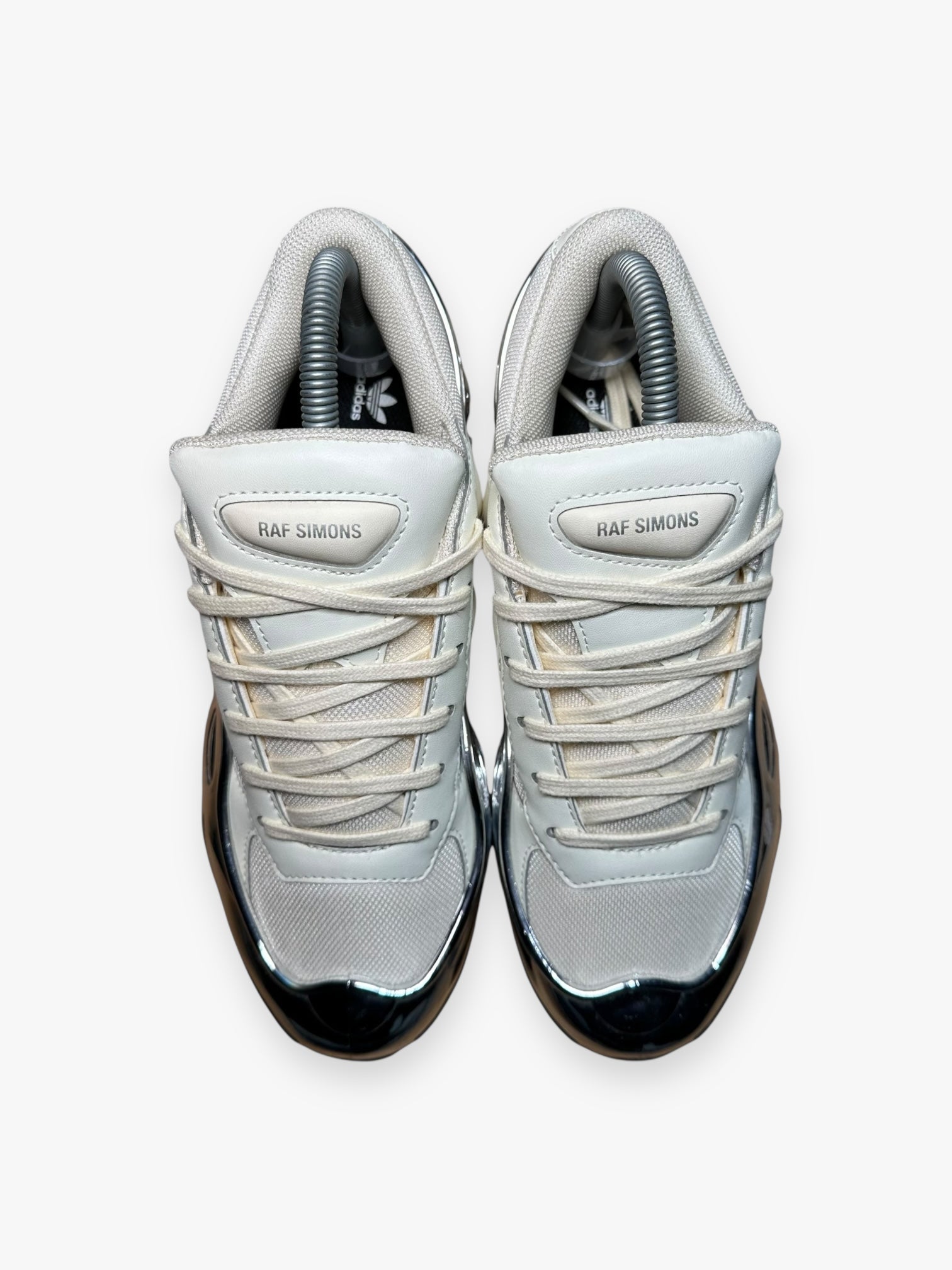 adidas Ozweego Raf Simons Cream White Metallic Silver