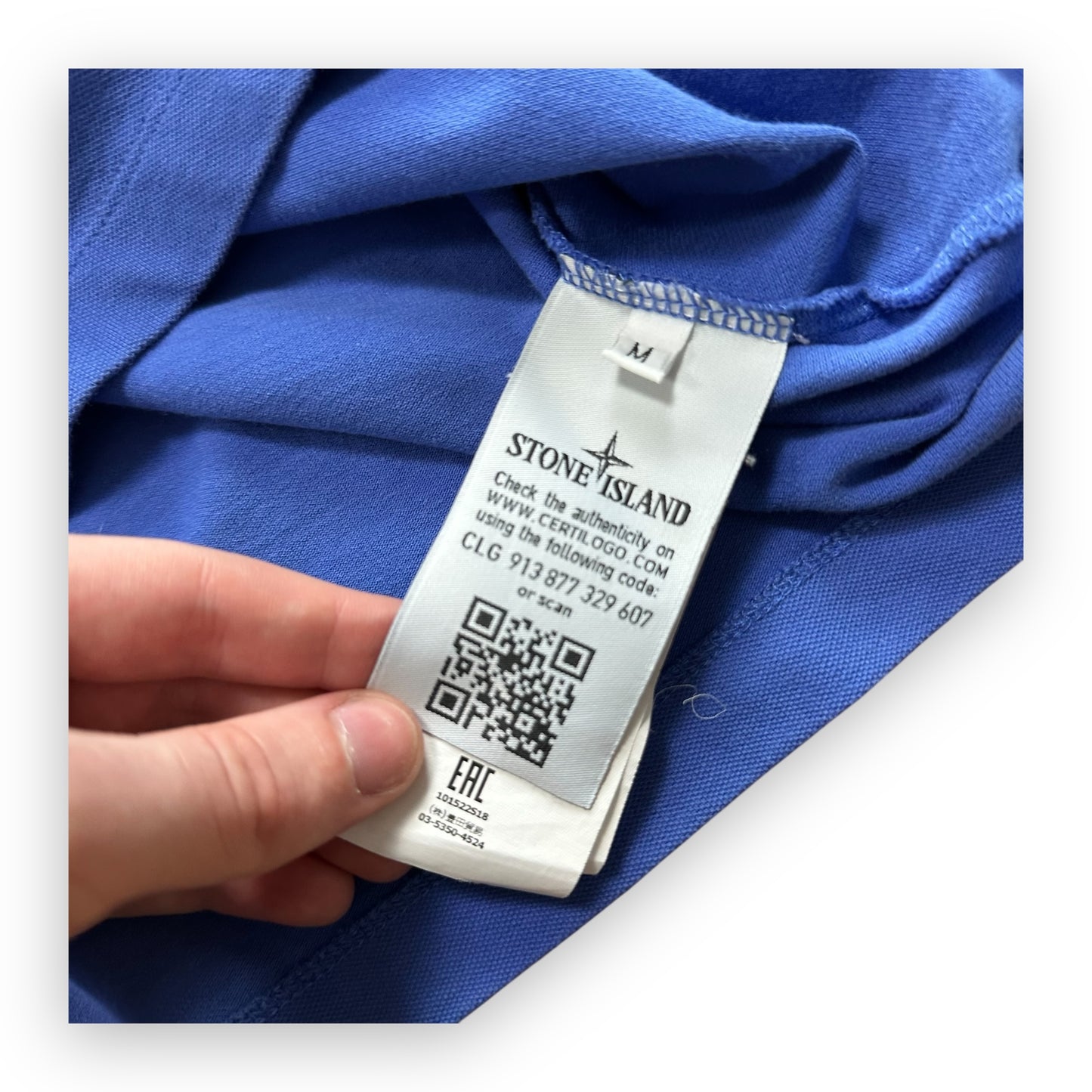 Polo Stone Island Blue (M)