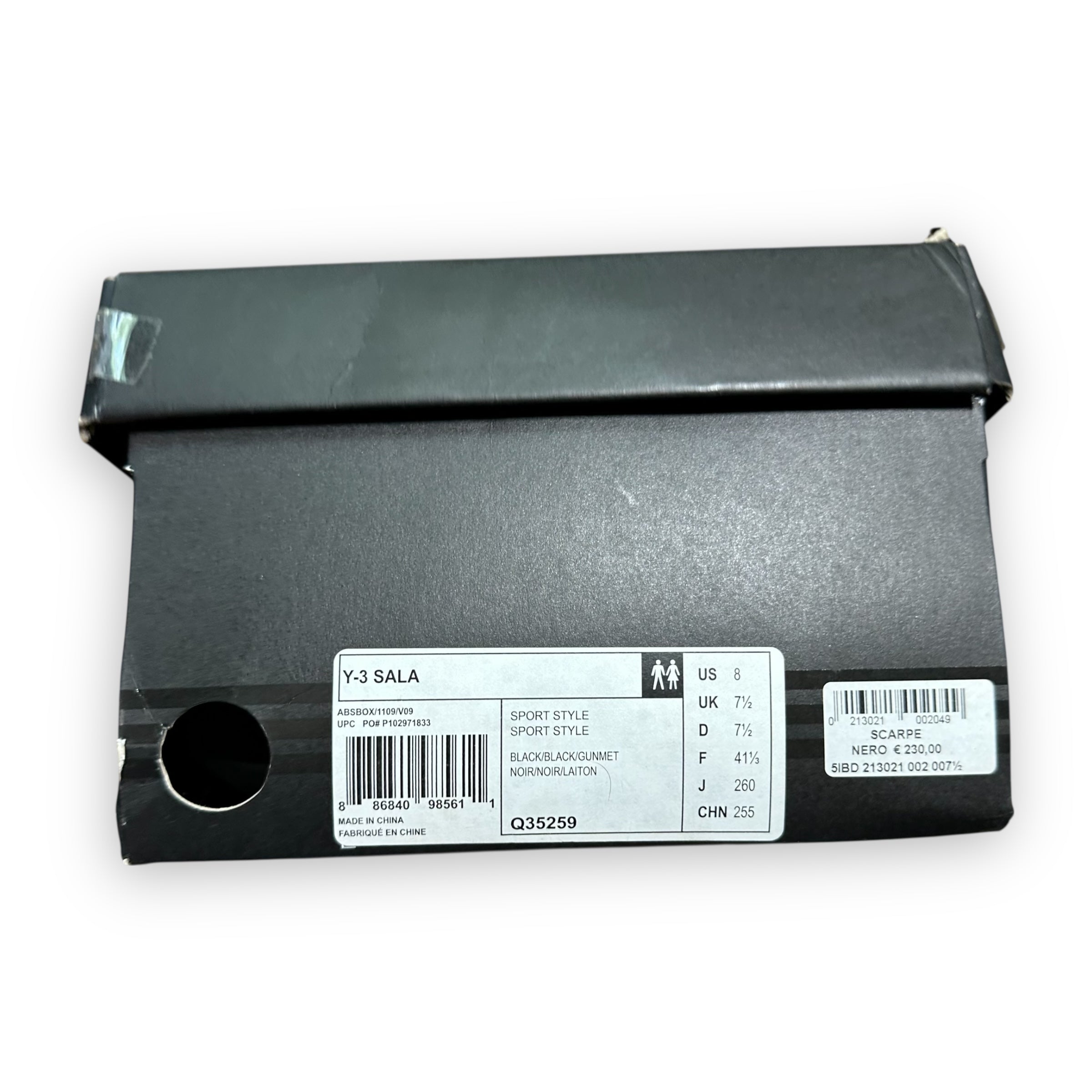 adidas Y-3 Sala Black