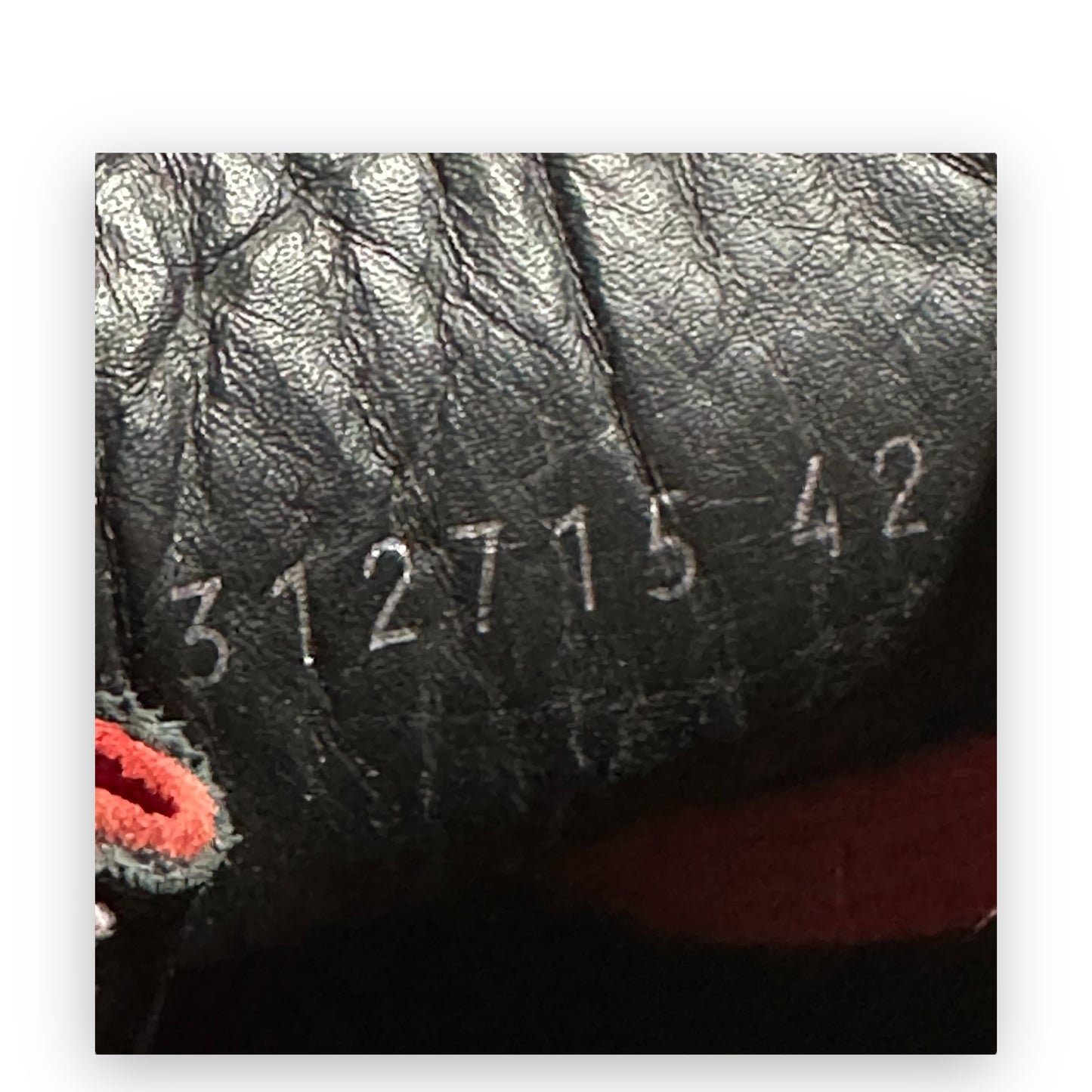 EU43 - US9.5 - UK8.5 • Balanciaga Arena High Leather Red