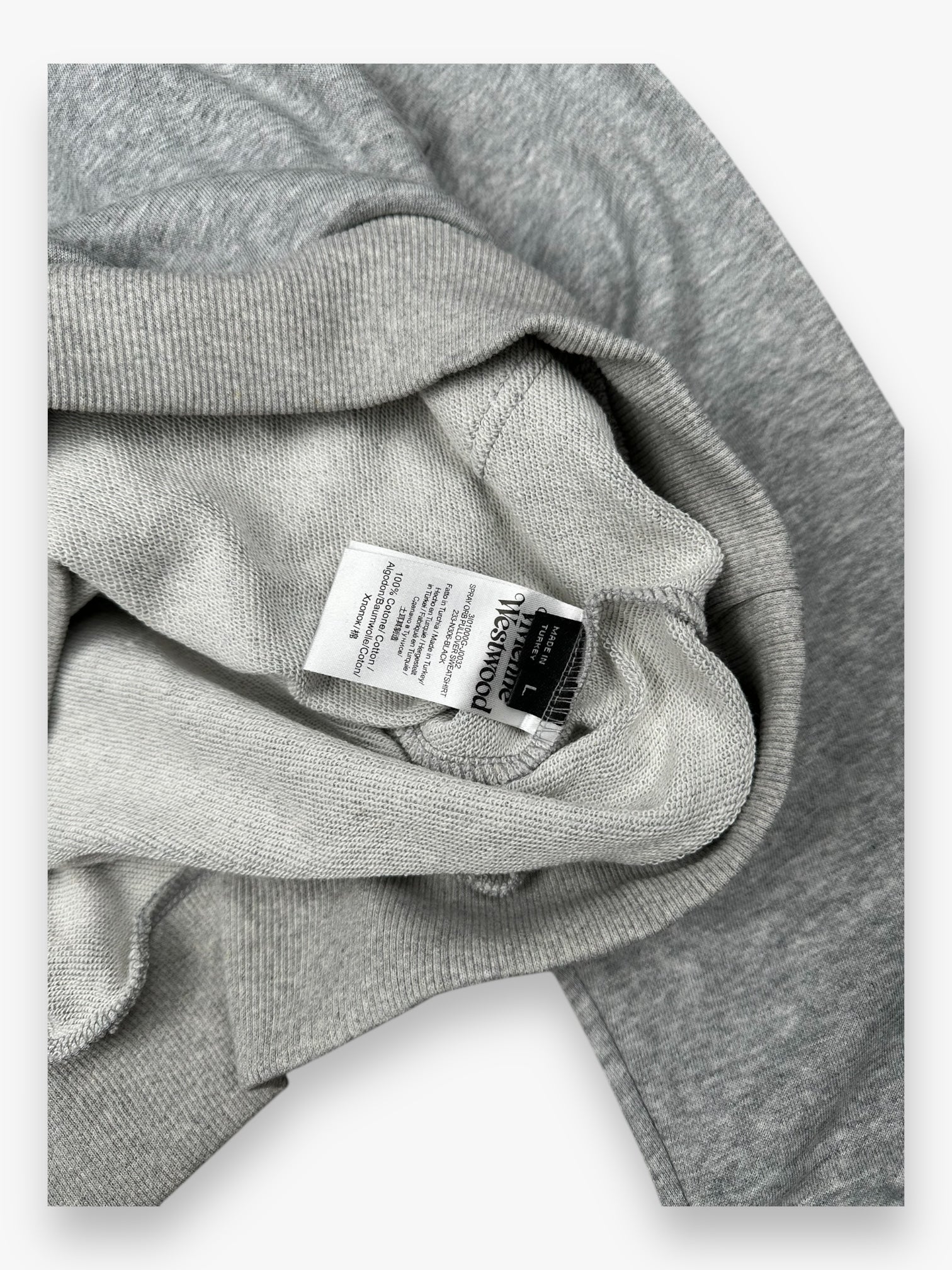 Vivienne Westwood Sweatshirt Hoodie Grey