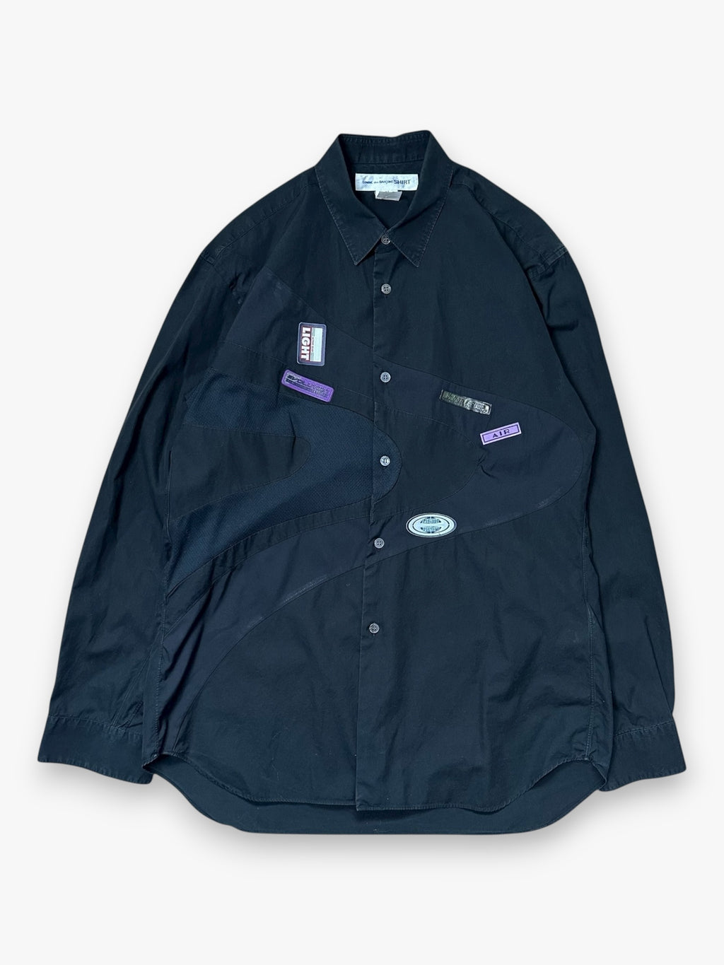 Shirt Comme des Garcons SHIRT Patch Black 00s