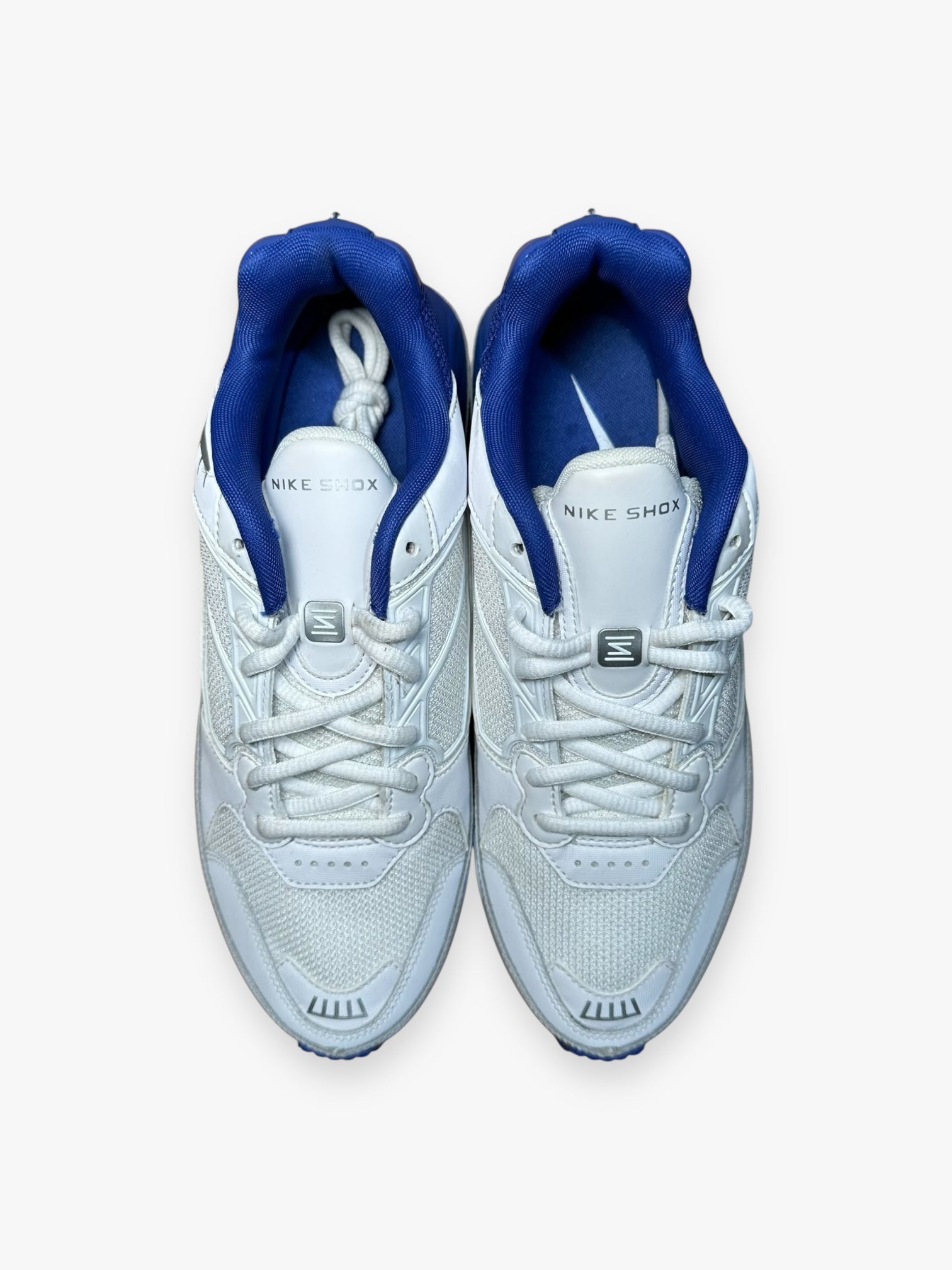 Shox Enigma SAMPLE Unreleased White Electric Blue