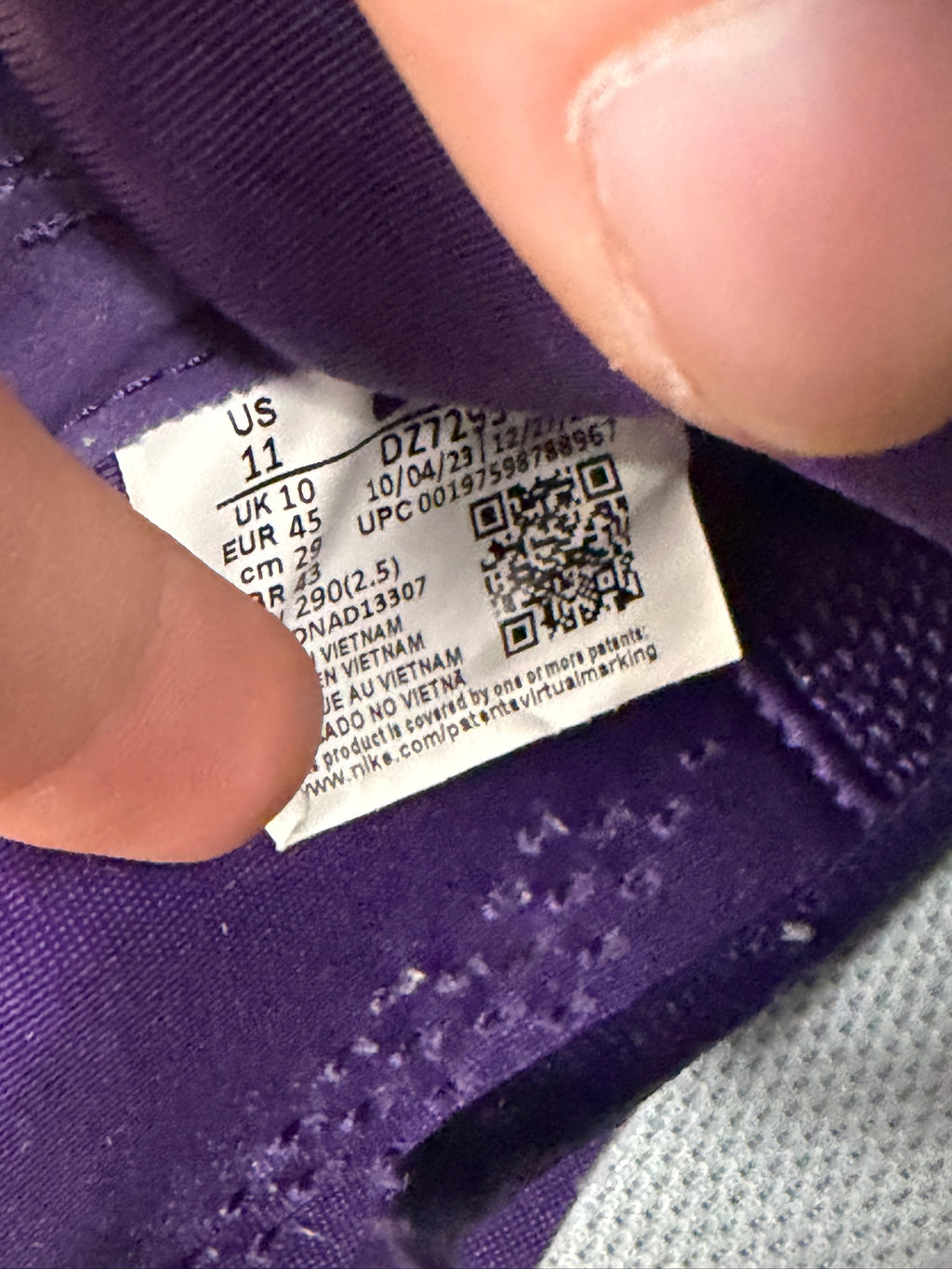 Hot Step 2 NOCTA Eggplant