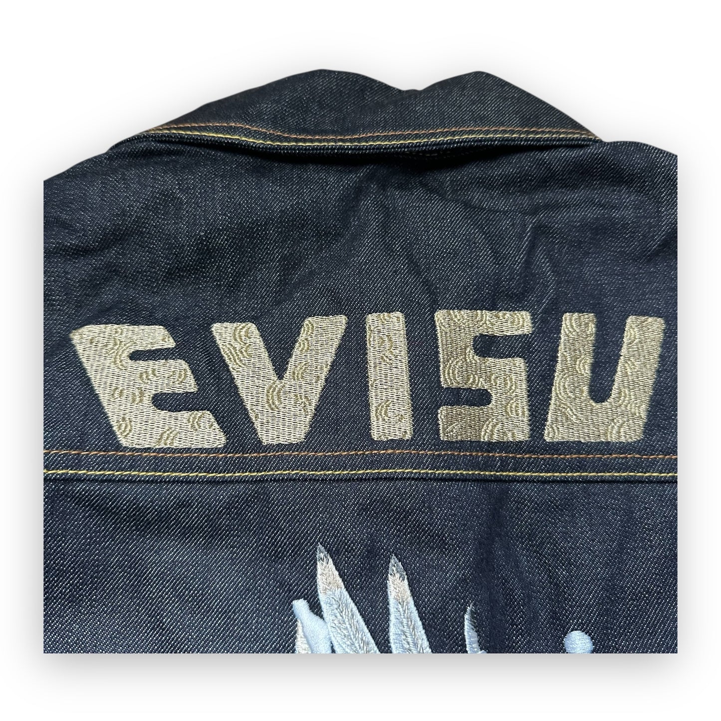 Jacket Evisu Denim Seagull Eagle Embroidery (L)