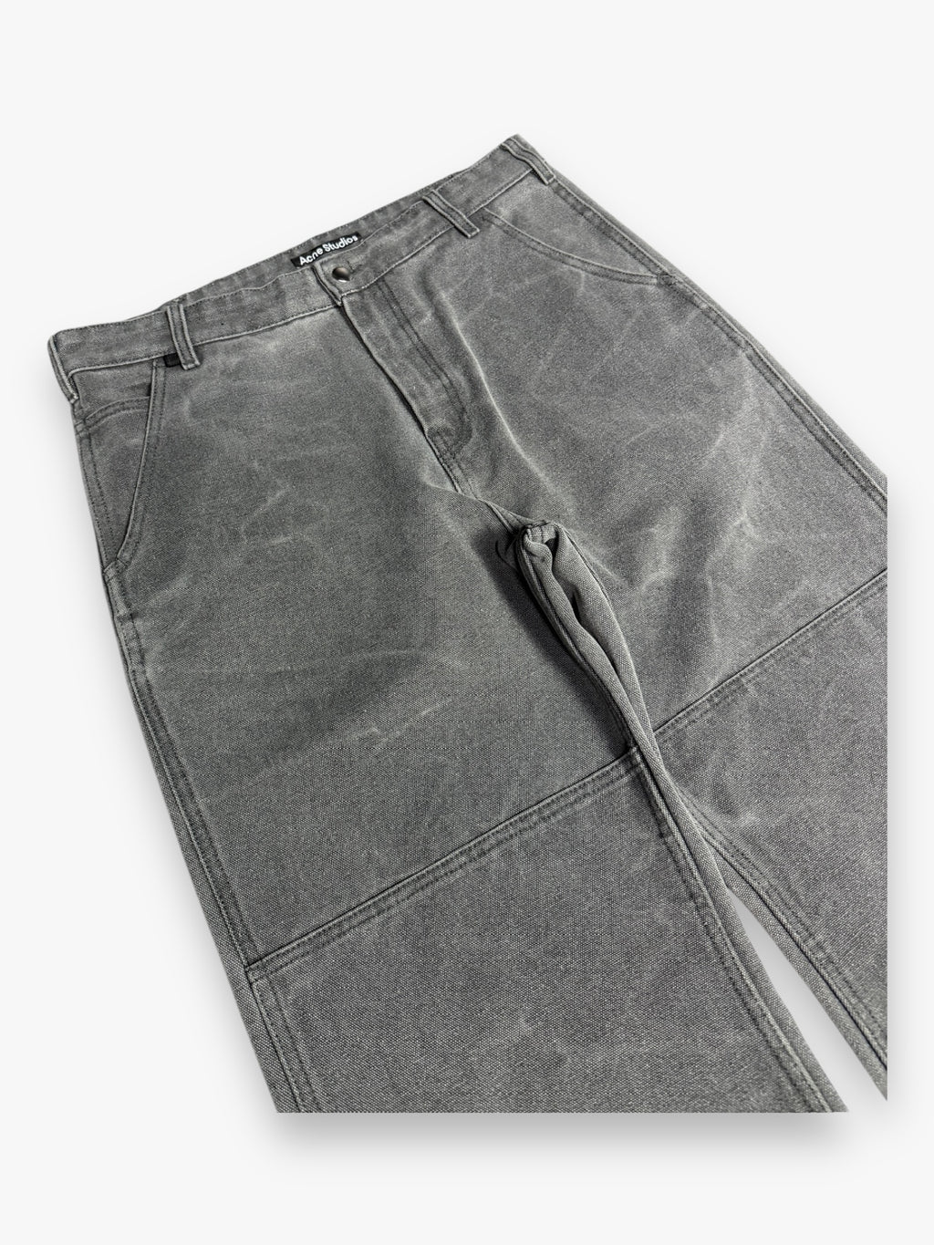 Acne Studios Double Knee Jeans Fade Grey