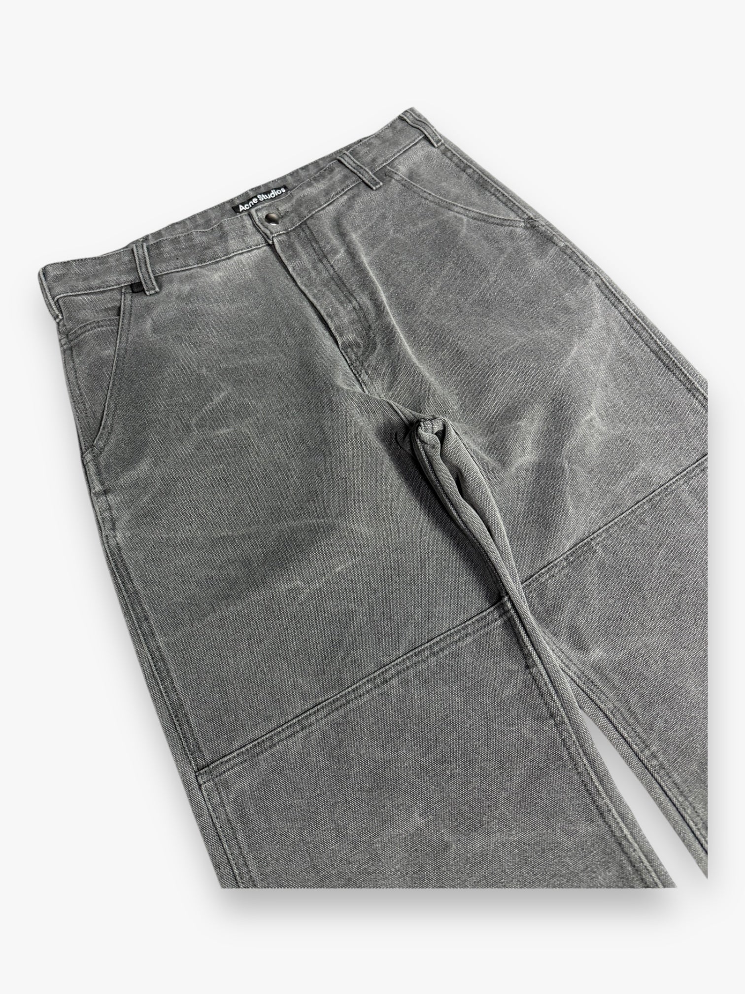 Acne Studios Double Knee Jeans Fade Grey