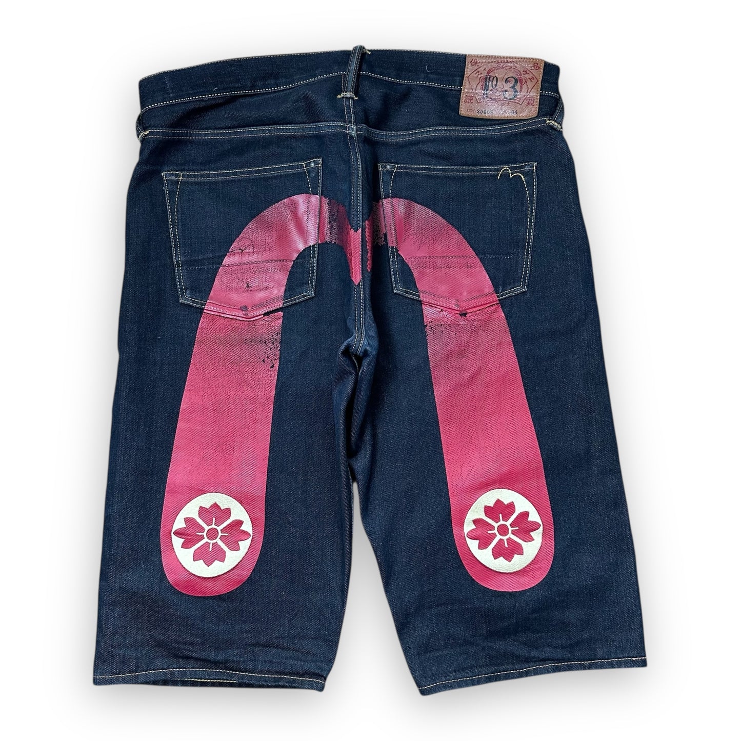Jort Evisu Daicock Red Embroidery Lot 2000 (L)