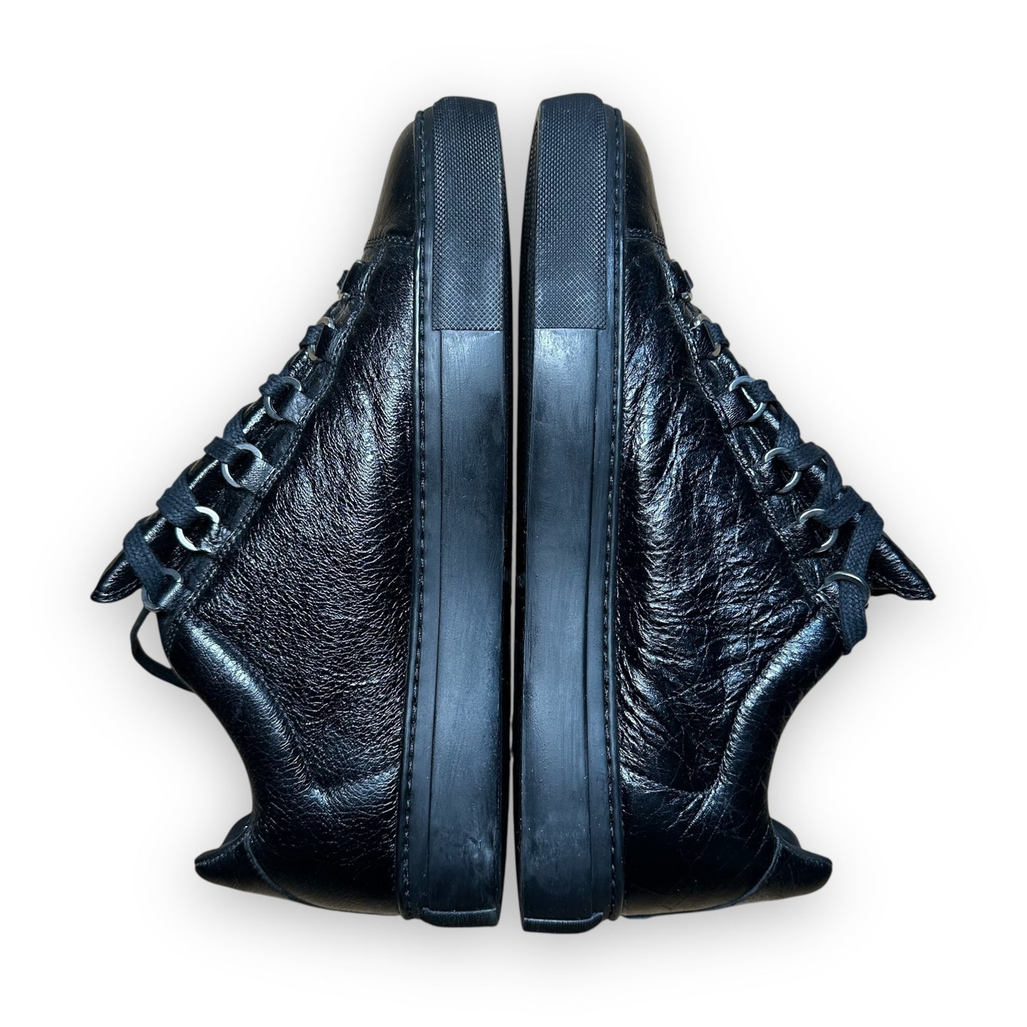 EU40.5 - US7.5 - UK6.5 • Balanciaga Arena Low Leather Black
