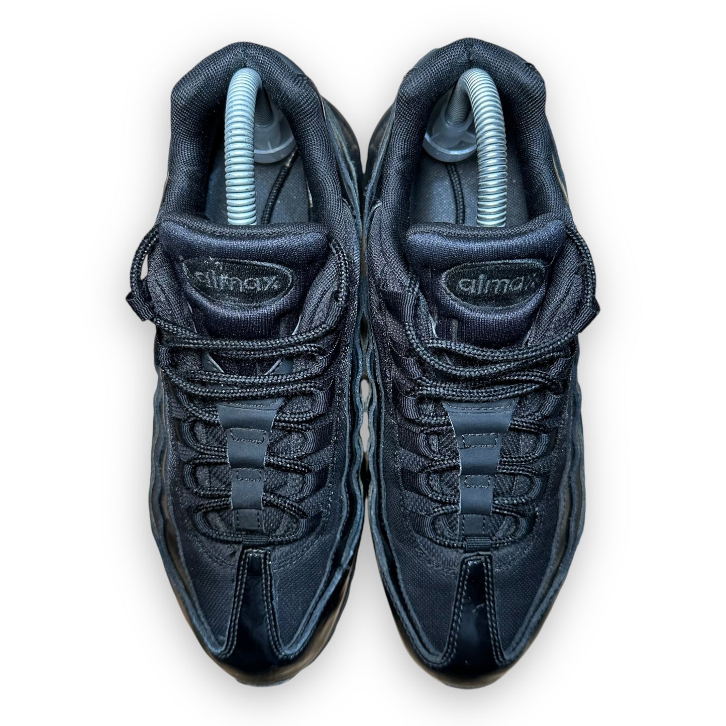 EU42 - US8.5 - UK7.5 • Air Max 95 Triple Black Patent