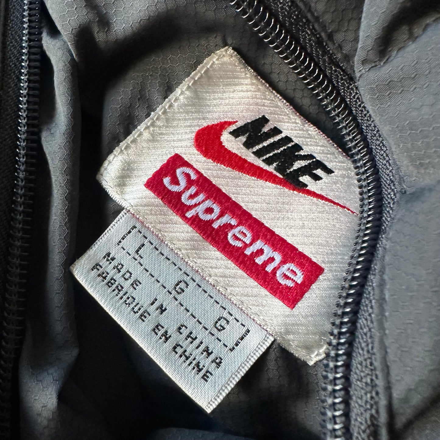 Puffer Jacket Supreme Nike Reversible Black SS21 (L)