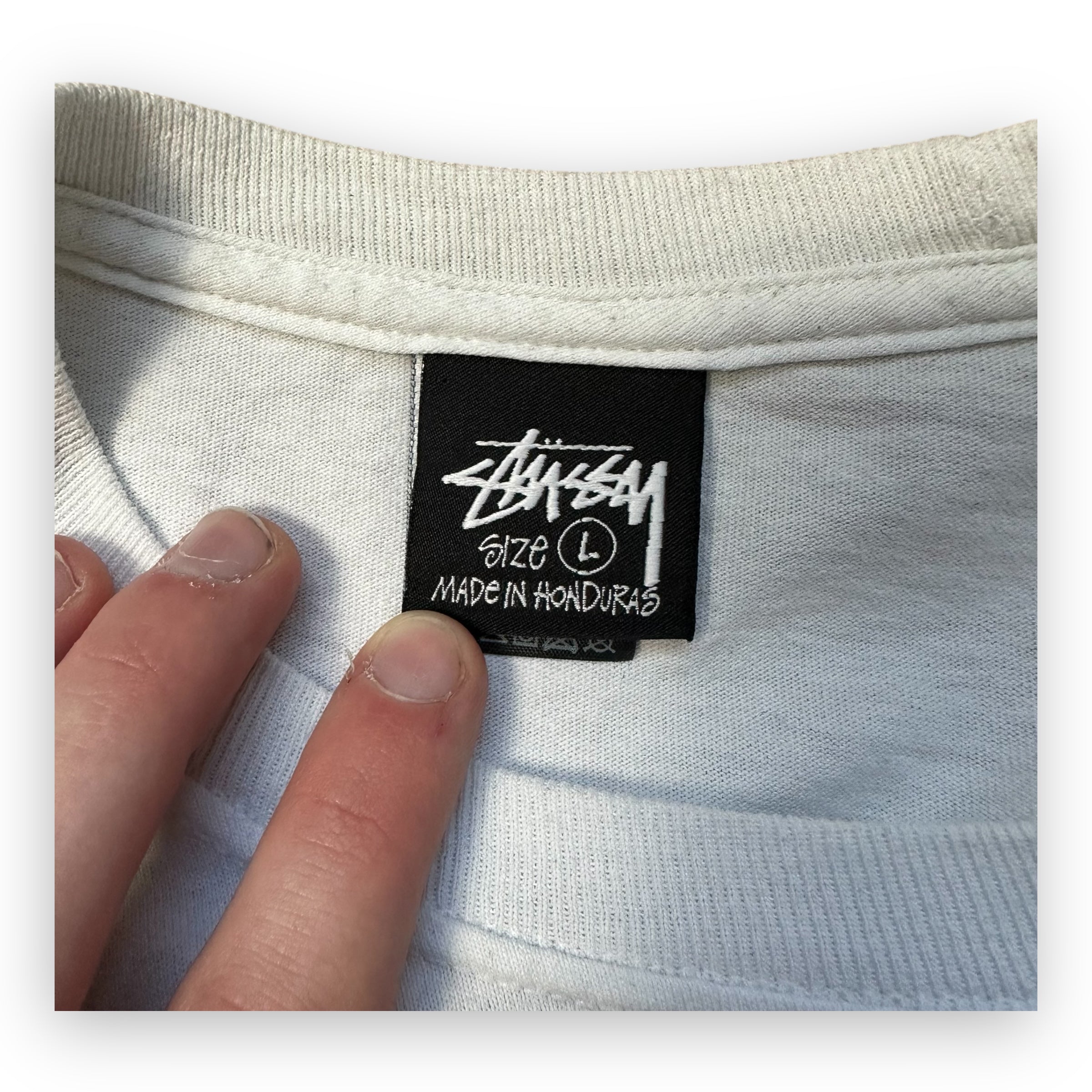 Tee Stussy Grid White SS24