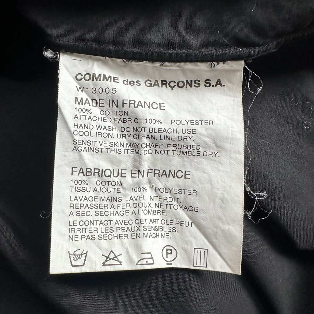 Shirt Comme des Garcons SHIRT Patch Black 00s