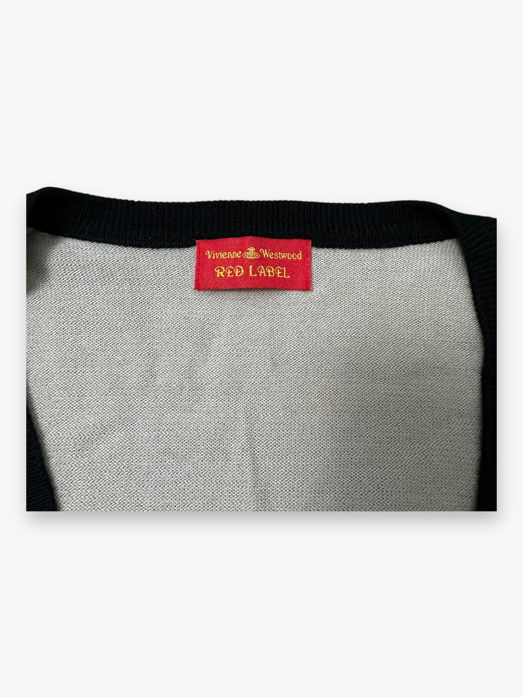 Vivienne Westwood Red Label Cardigan Black Beige