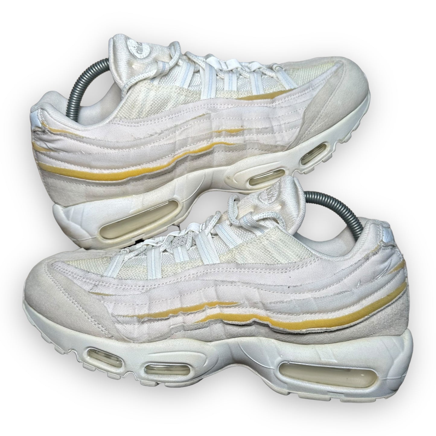 EU44 - US10 - UK9 • Air Max 95 Comme des Garcons White