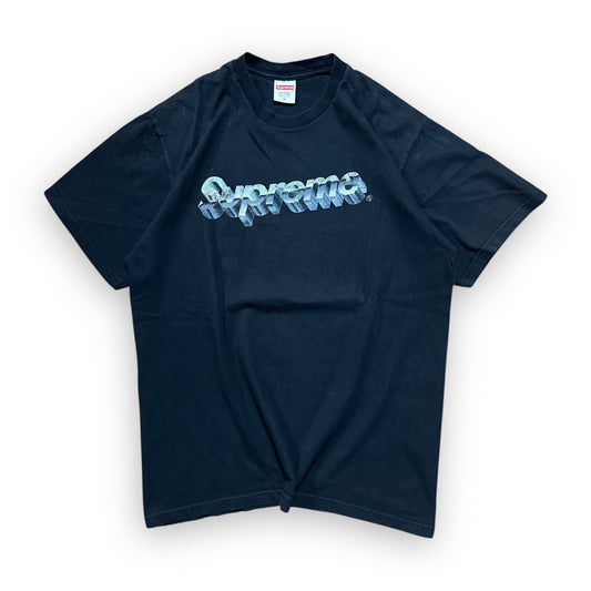 Tee Supreme Chrome Logo Black SS20 (M)