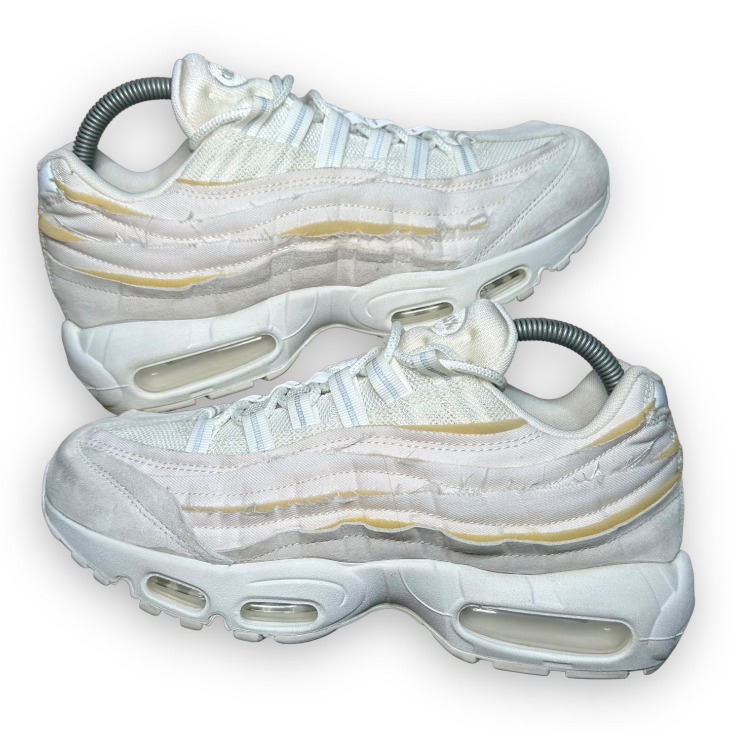 EU42 - US8.5 - UK7.5 • Air Max 95 Comme des Garcons White