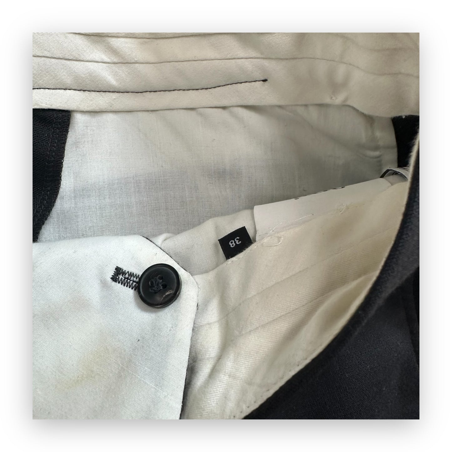 Pant Ami Paris Trousers Black (S)