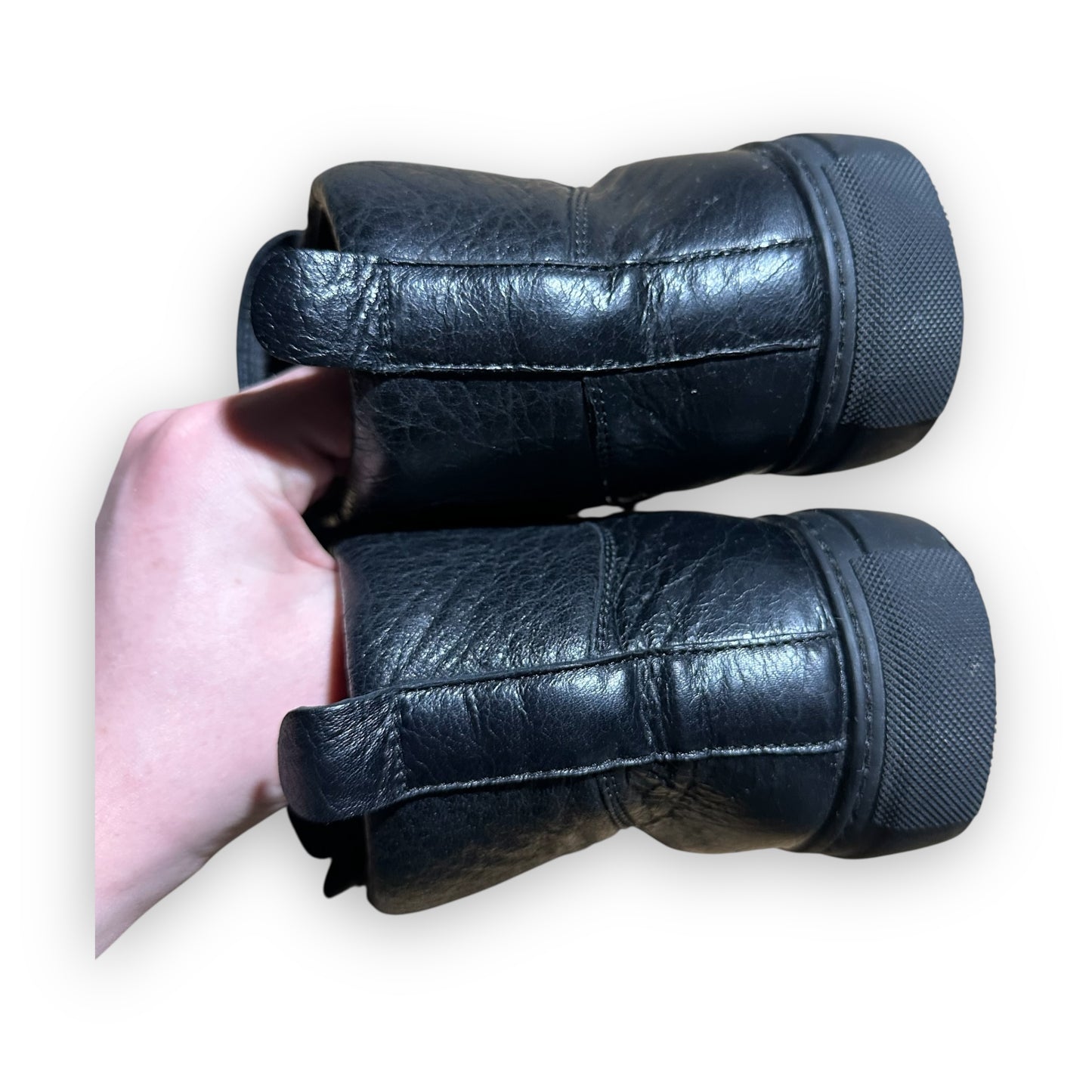 EU43 - US9.5 - UK8.5 • Balanciaga Arena High Leather Black