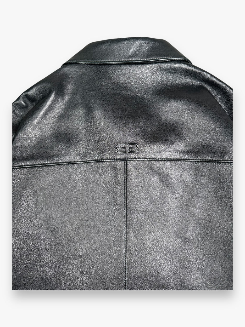 Balenciaga Leather Jacket Black AW1997
