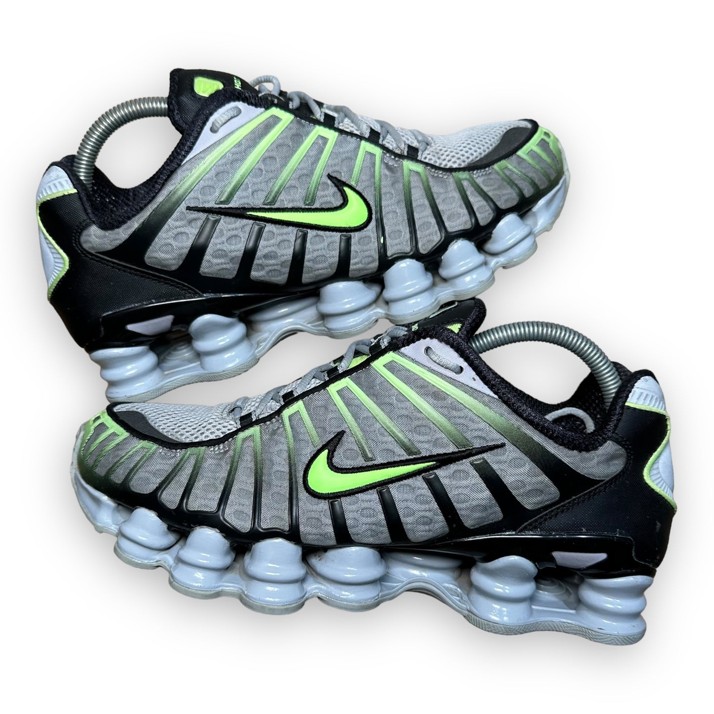 EU42.5 - US9 - UK8 • Shox TL Wolf Grey Lime Blast