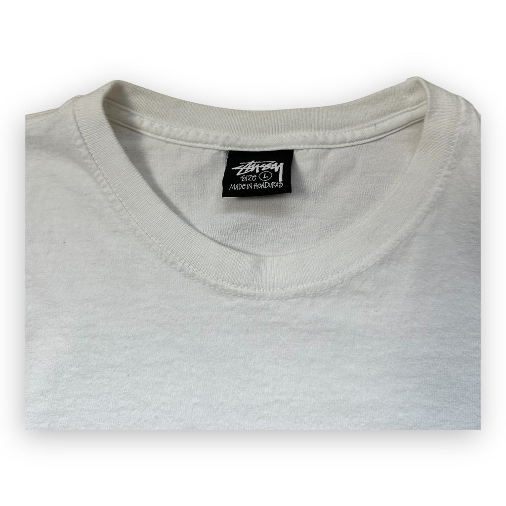 Tee Stussy Dot Stamp White SS24