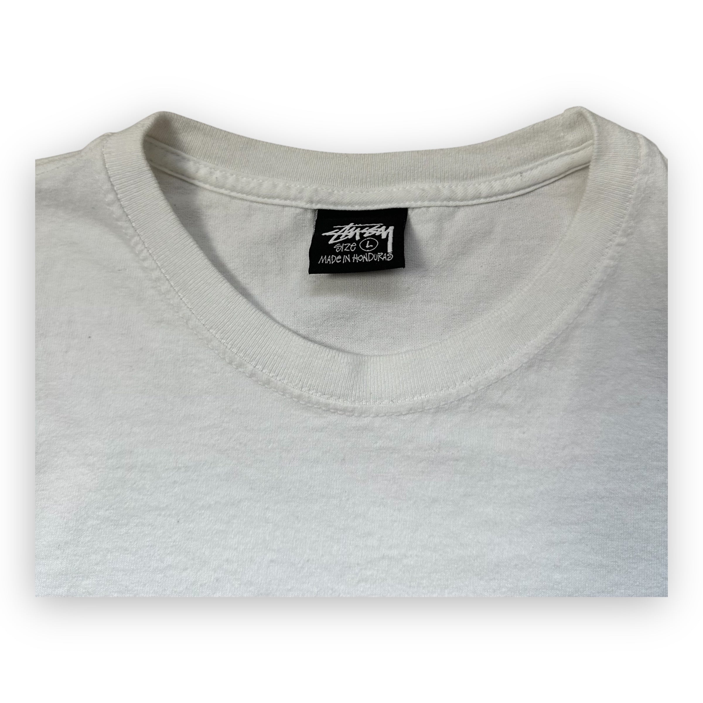 Tee Stussy Dot Stamp White SS24