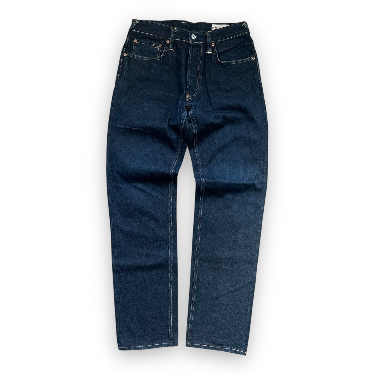 Jeans Evisu Daicock Lot 2000 Embroidery Red (S)