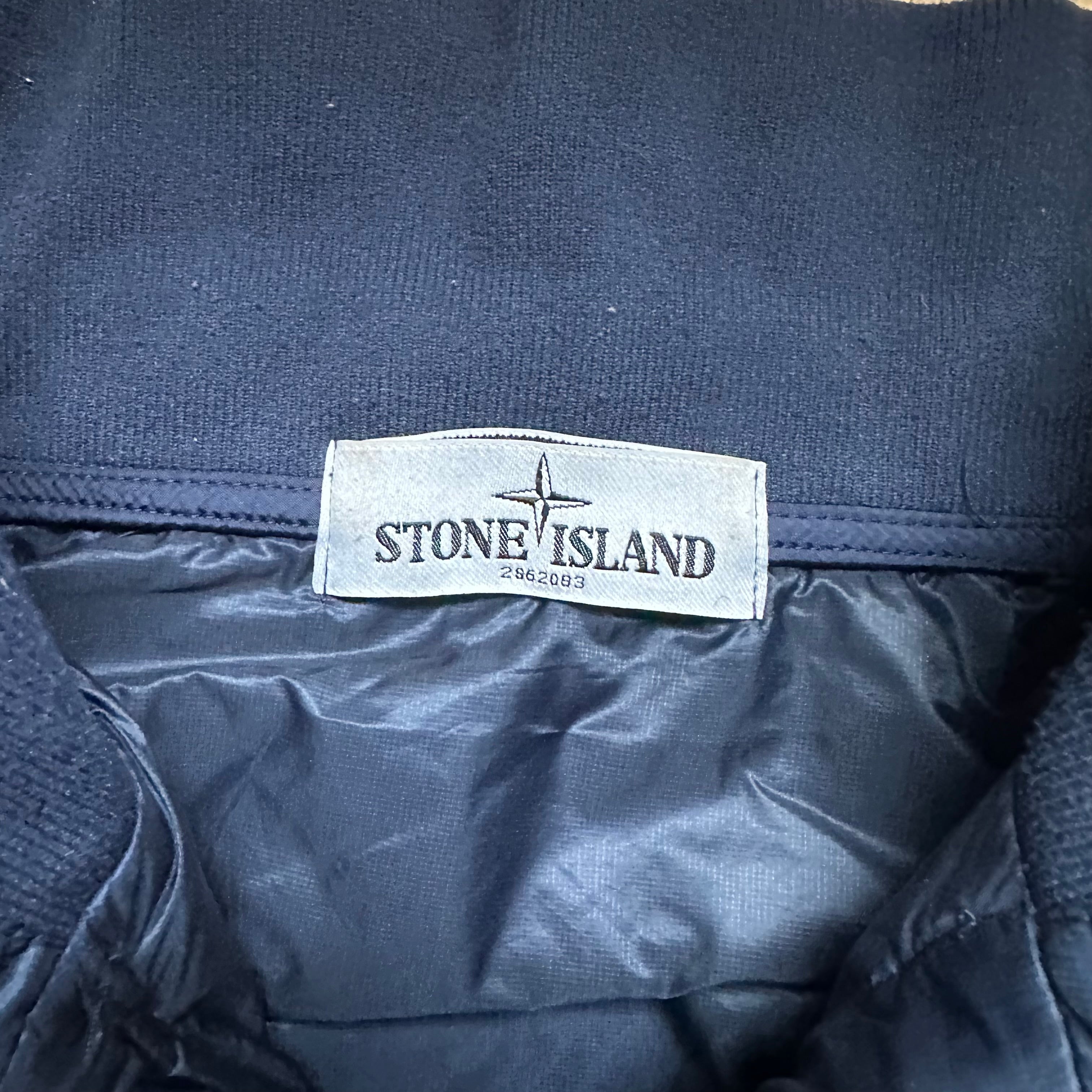 Jacket Stone Island Micro Rip Stop 7 Dentyvek Shield Navy SS12