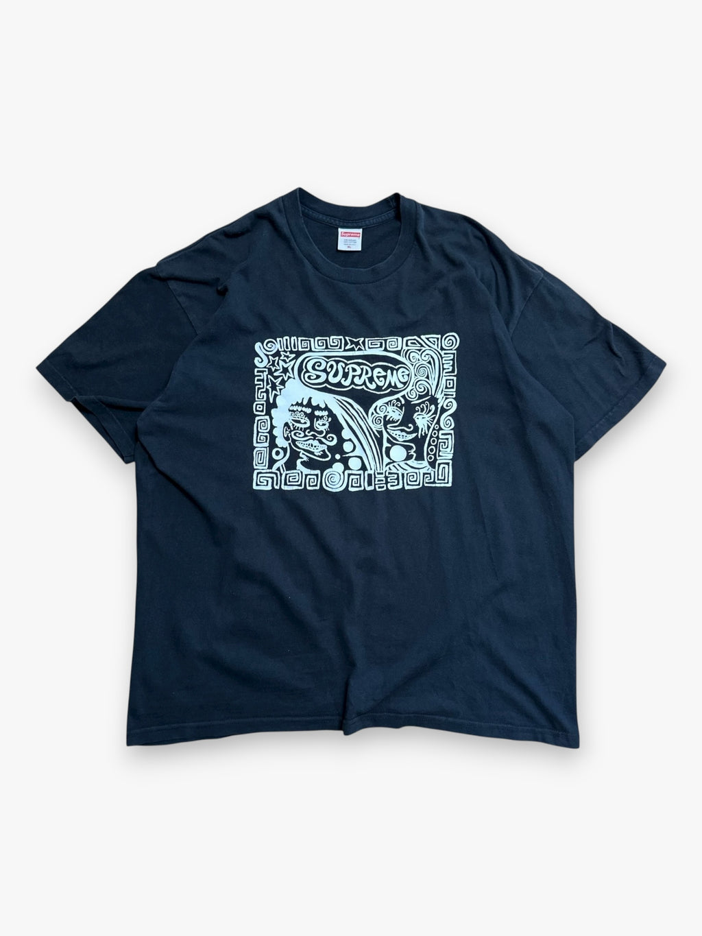 Tee Supreme Faces Black FW18