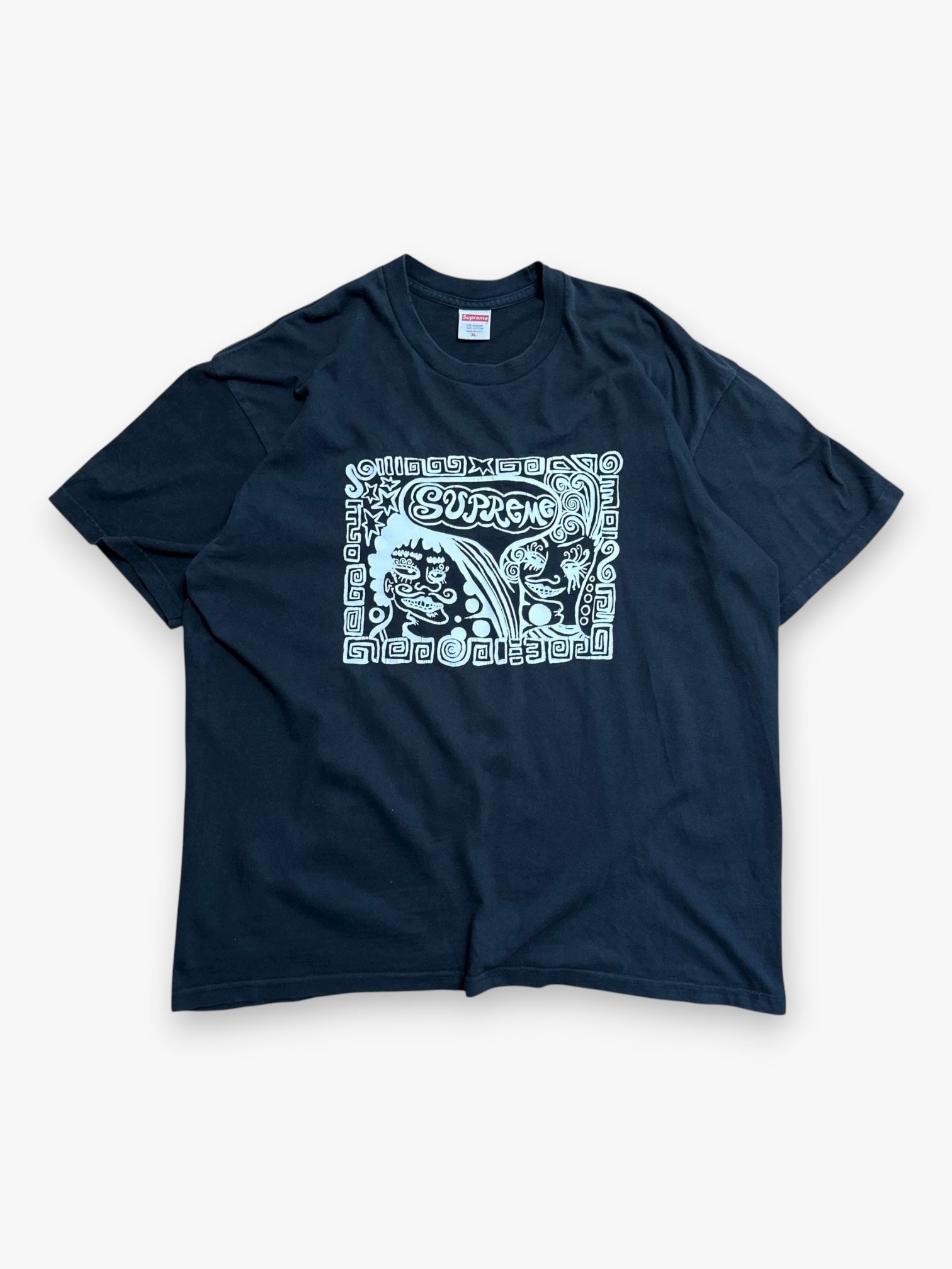 Tee Supreme Faces Black FW18