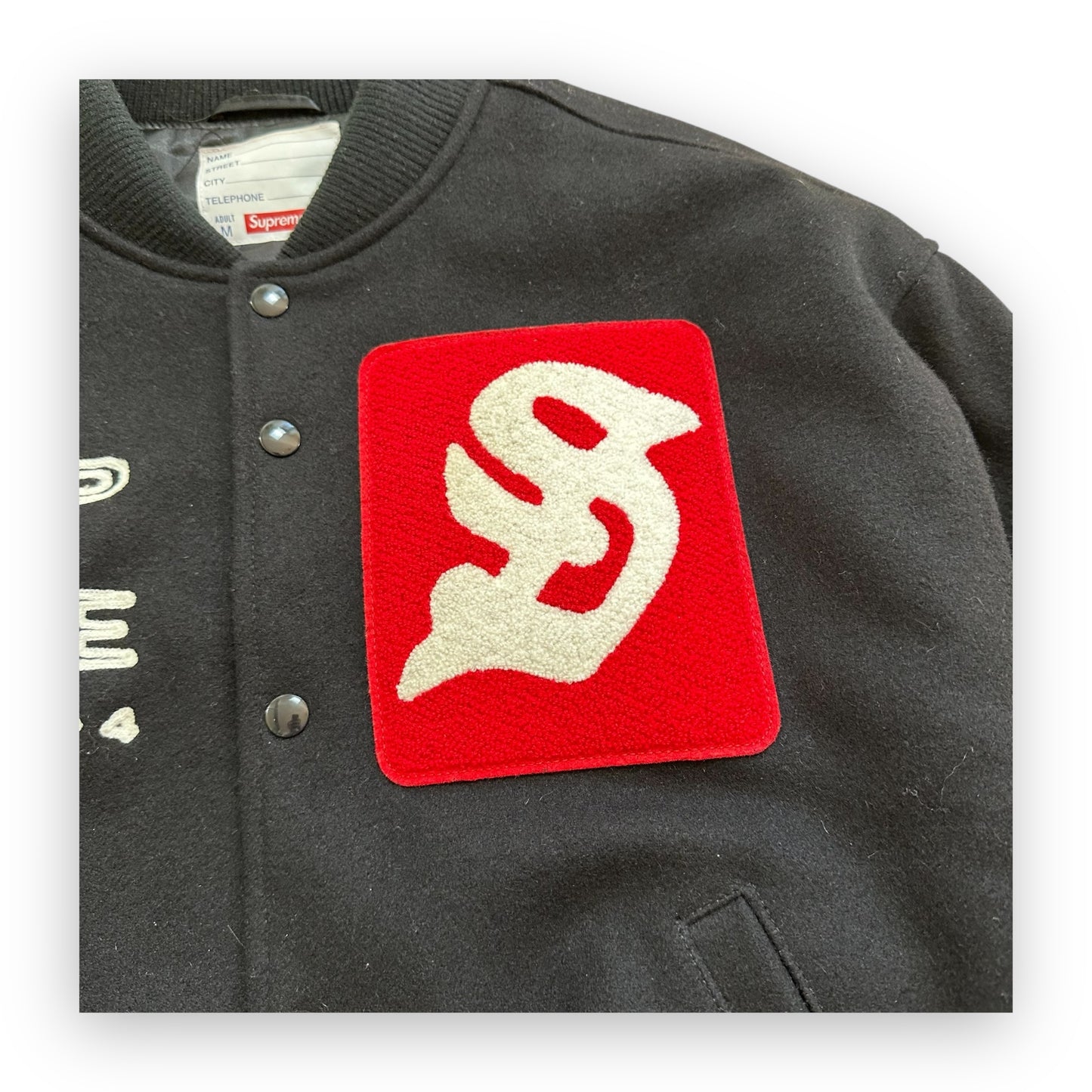 Jacket Supreme CPFM (Cactus Plant Flea Market) Tourist Varsity FW23 (M)