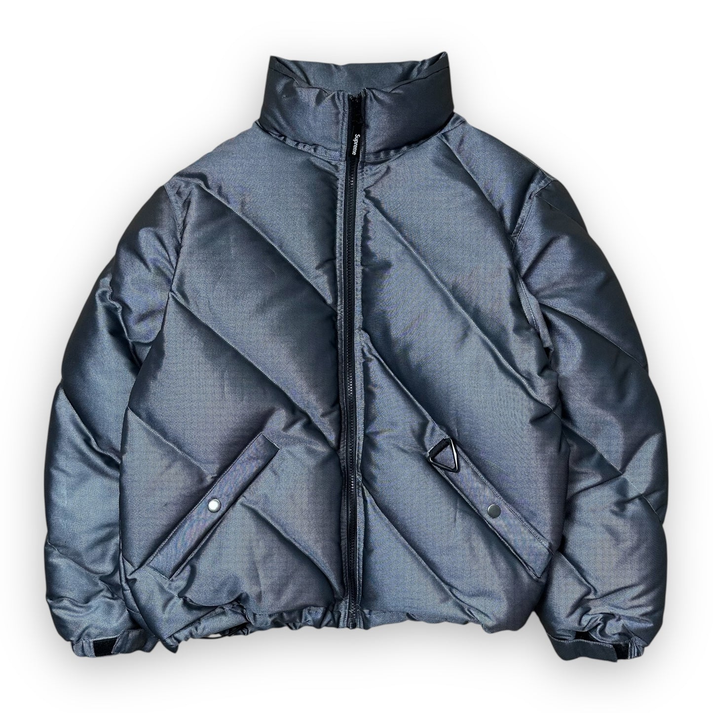 Puffer Jacket Supreme Iridescent Black SS19 (S)