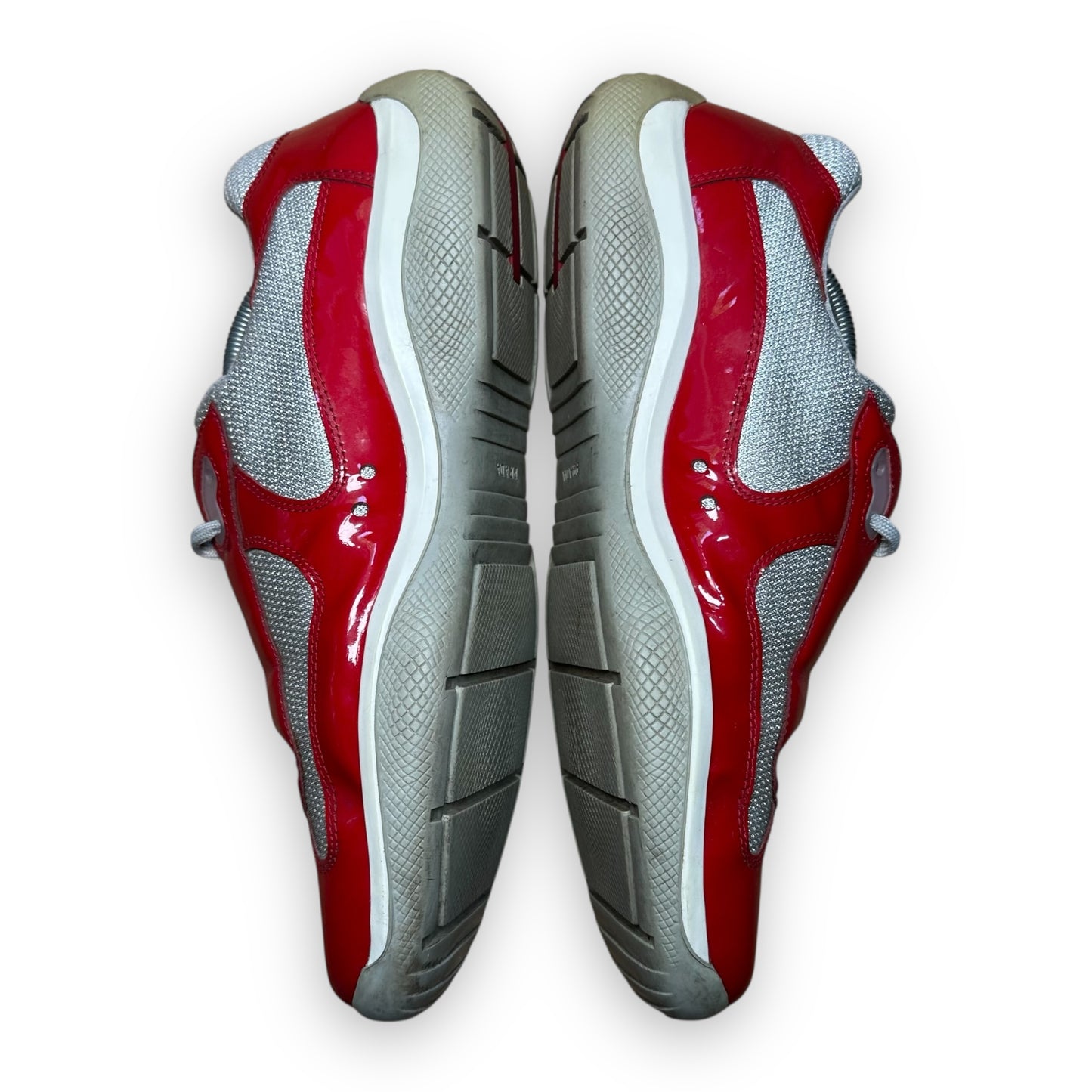 EU46 - US12 - UK11 • Prada America’s Cup Patent Red vintage